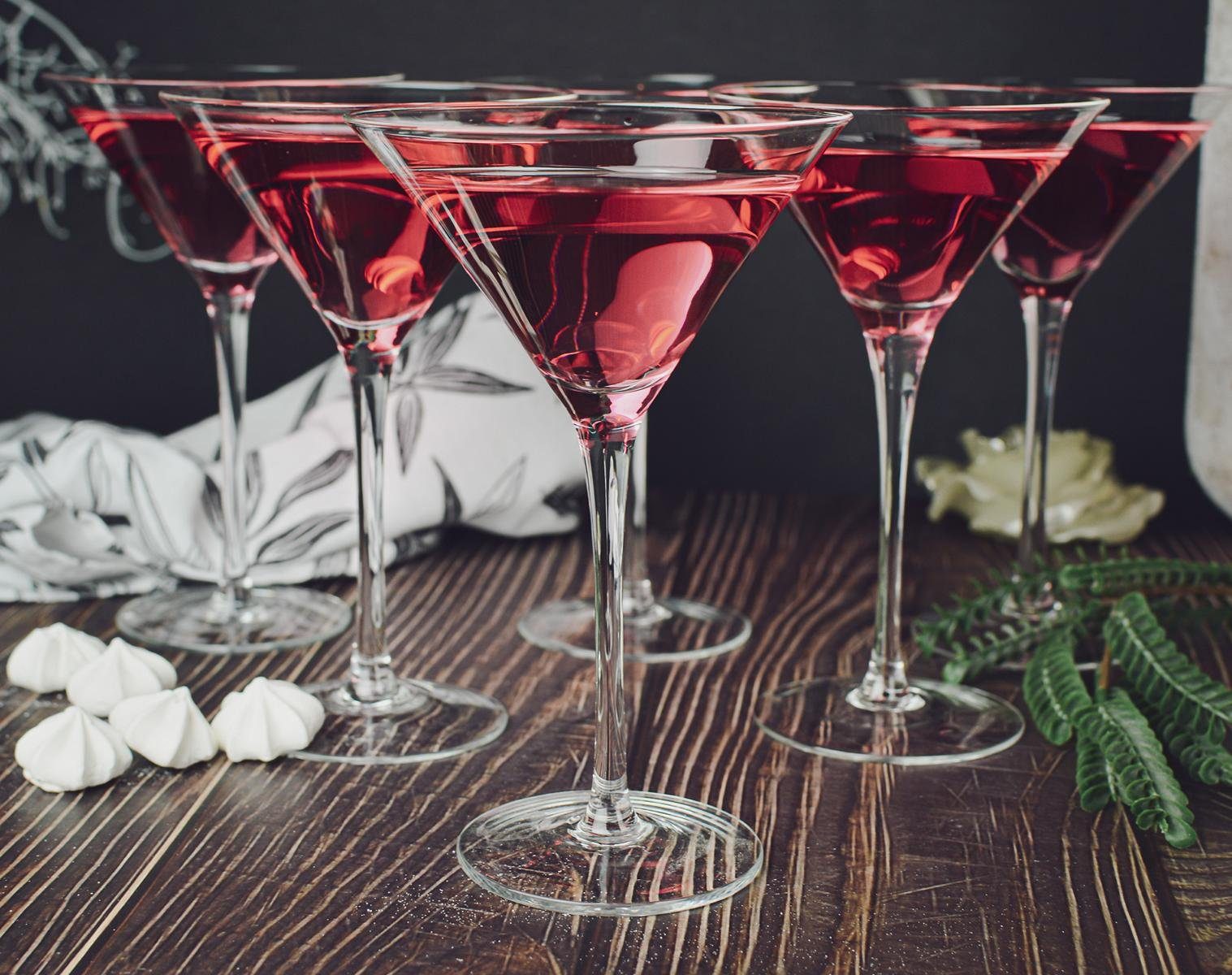 Sendez Martiniglas 4 Martinigläser 230ml Martinischale Cocktailgläser, Glas – Bild 5 von 5