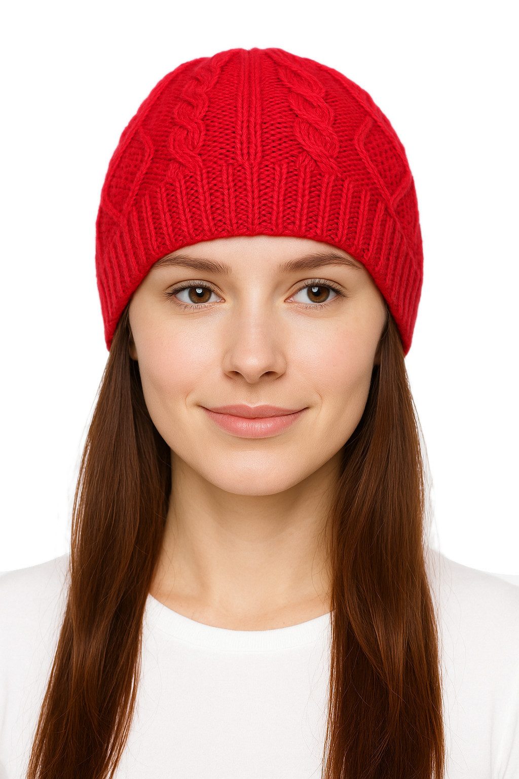 dy_mode Strickmütze Damen Beanie mit Zopfmuster günstig online kaufen