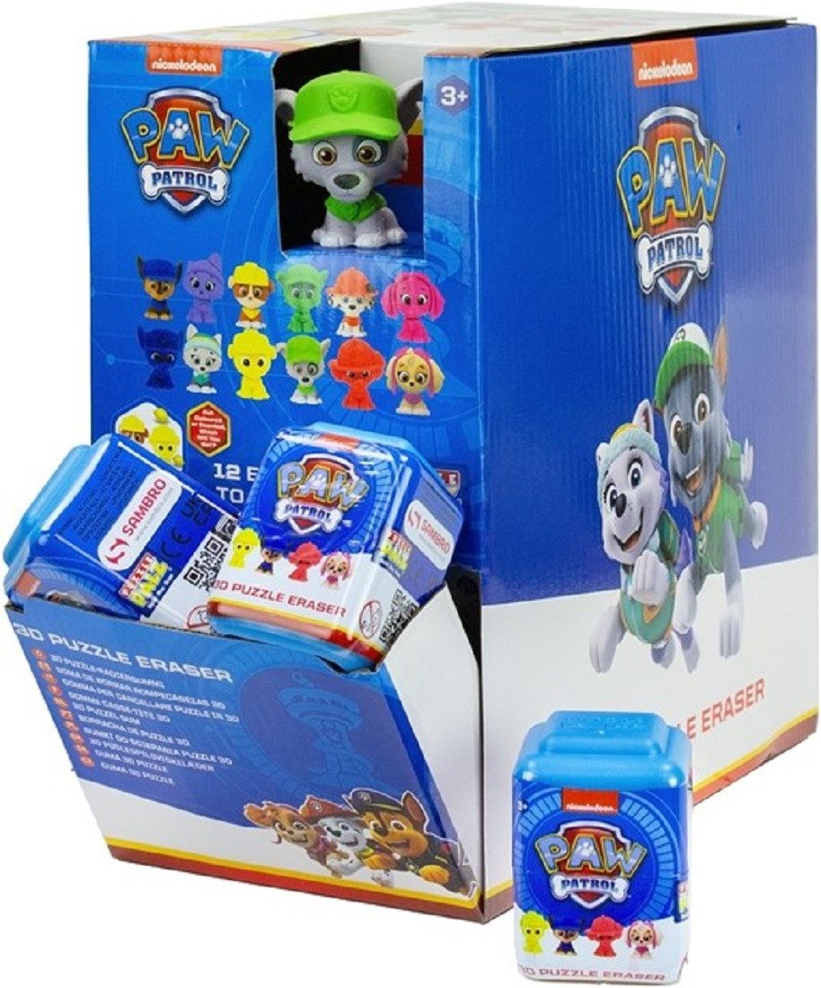 Puzzle 3D-Puzzle Radiergummi paw patrol Überraschungspaket keine freie Wahl