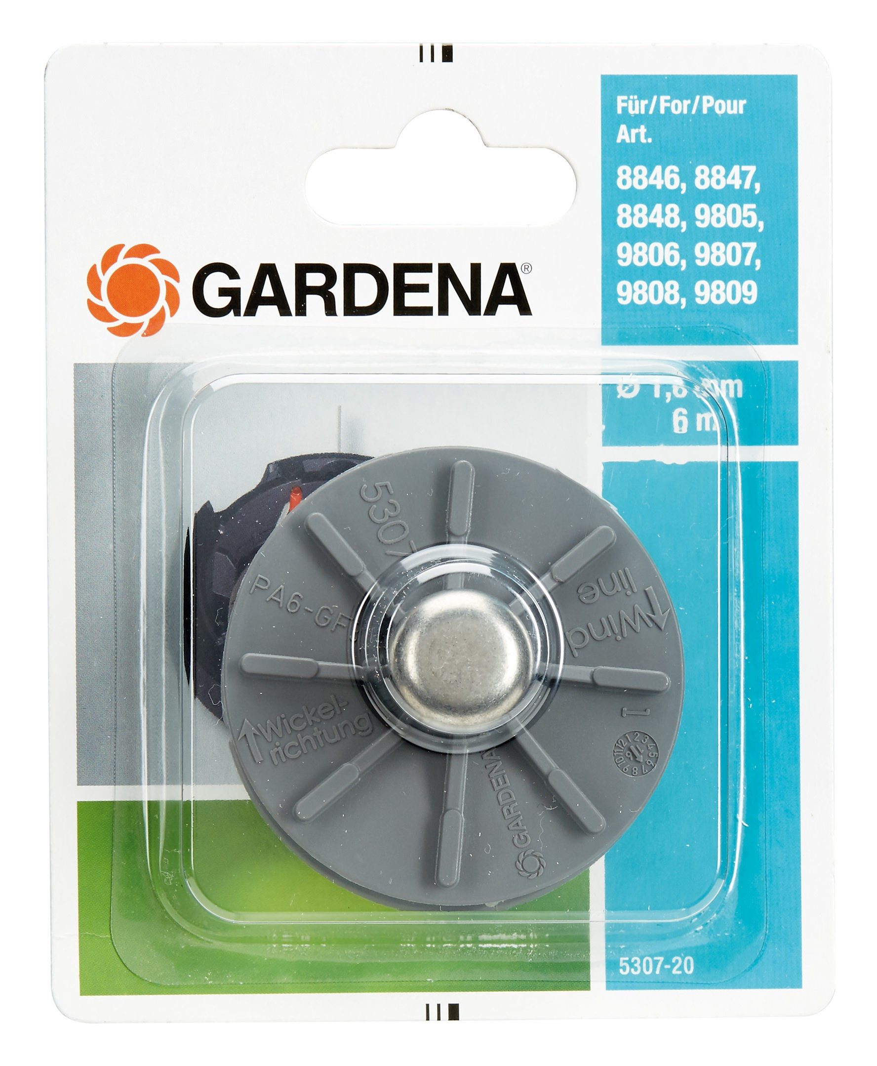 GARDENA Rasentrimmer-Ersatzspule Gardena Ersatzfadenspule für Art.-Nr. 8846 8847