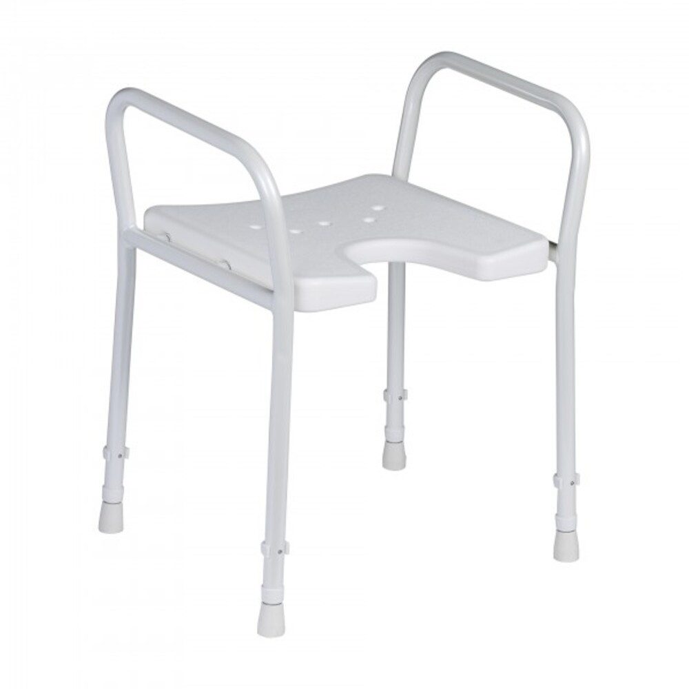 Dietz Group Duschhocker Duschhocker 9402-A, höhenverstellbar, belastbar bis 120,00 kg, Made in Germany