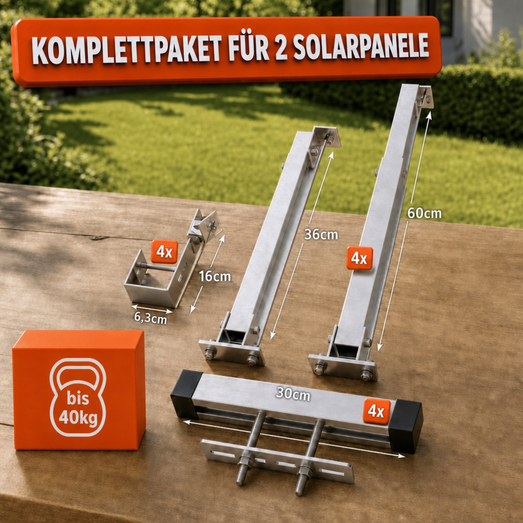 HAMMERHART Motorhalterung BH-E-1