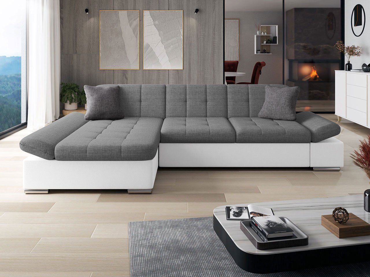 MIRJAN24 Ecksofa Montana Sale, mit Regulierbare günstig online kaufen