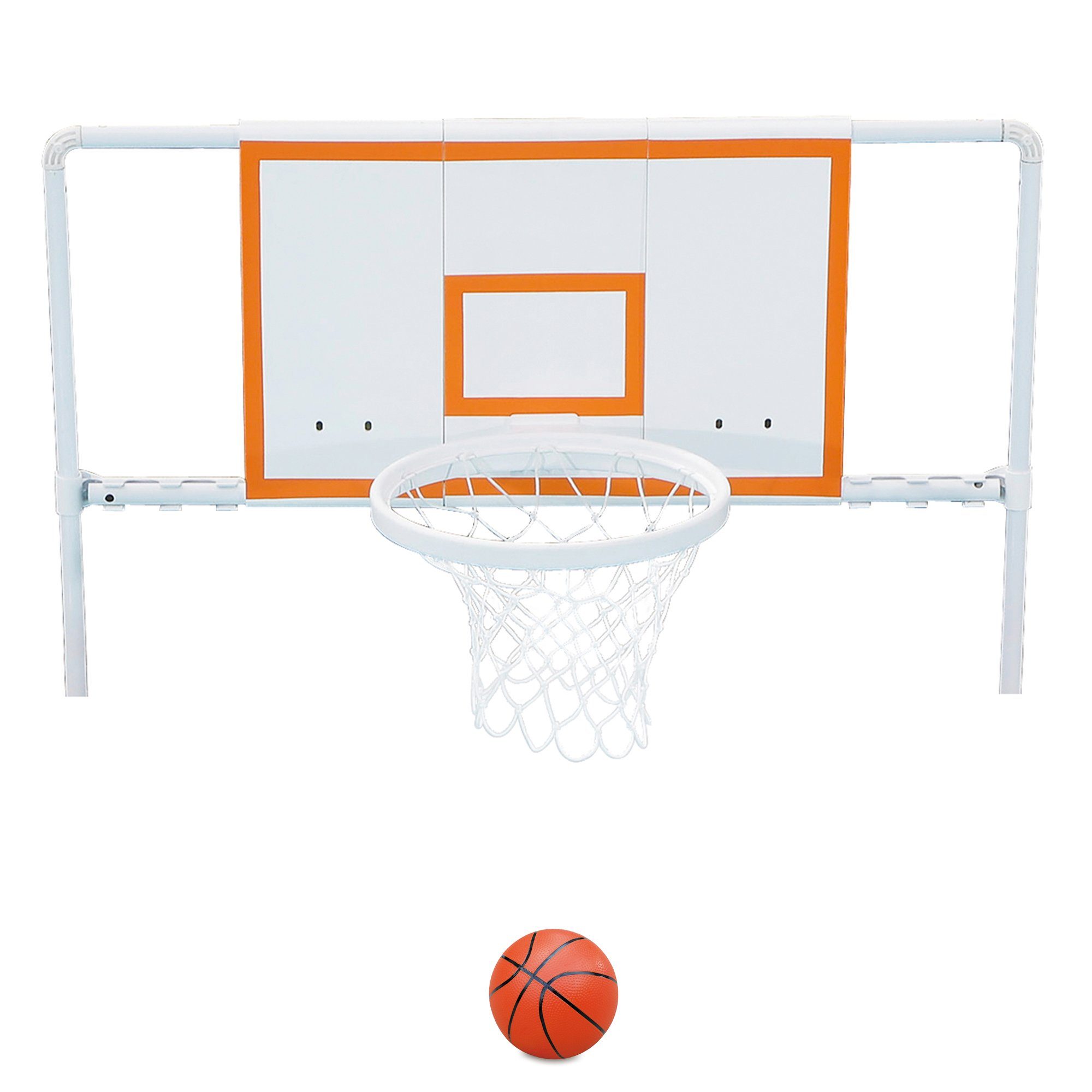 SummerWaves Basketballkorb (Set), inkl. Ball, 500-610 cm für Pools