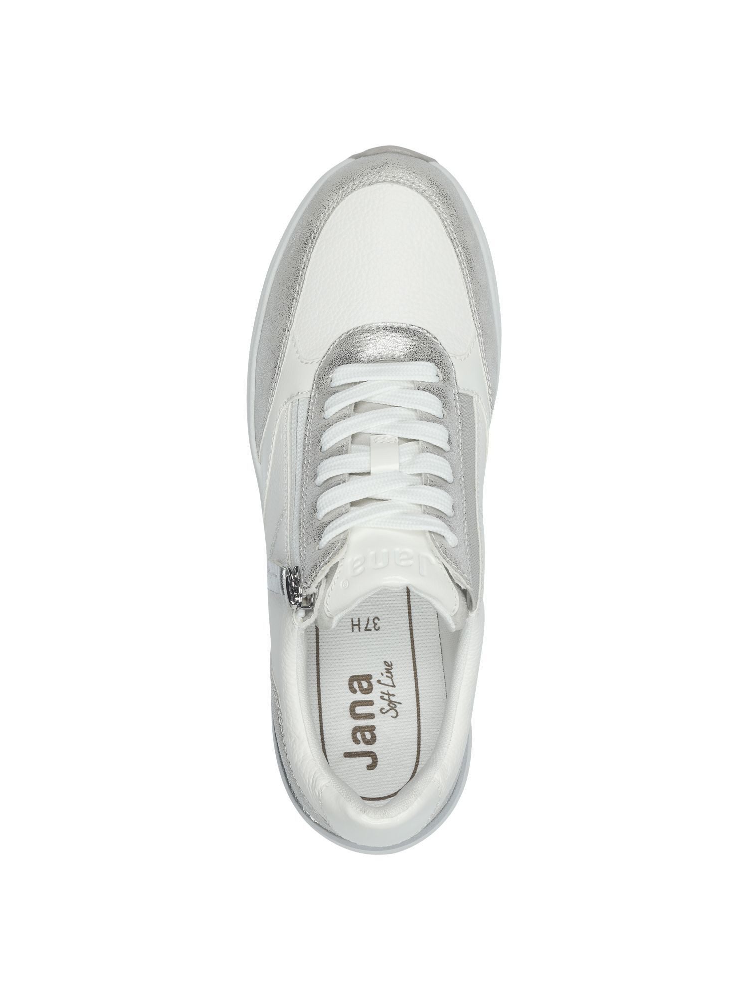 Jana Vegan mit Schnürsenkel kein Absatz 8-23777-43 Sneaker Vegan