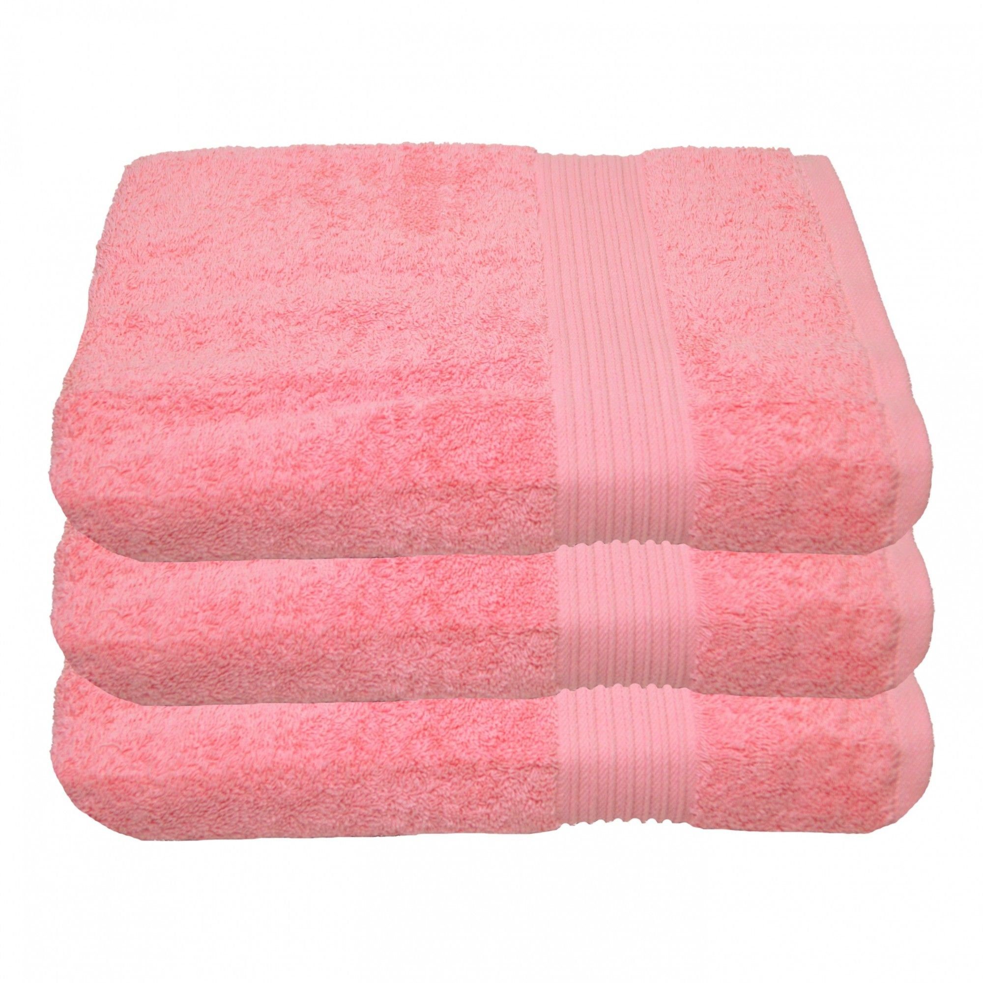 Julie Julsen Duschtücher 3-Duschtücher-Rosa-Duschtuch 70 x günstig online kaufen