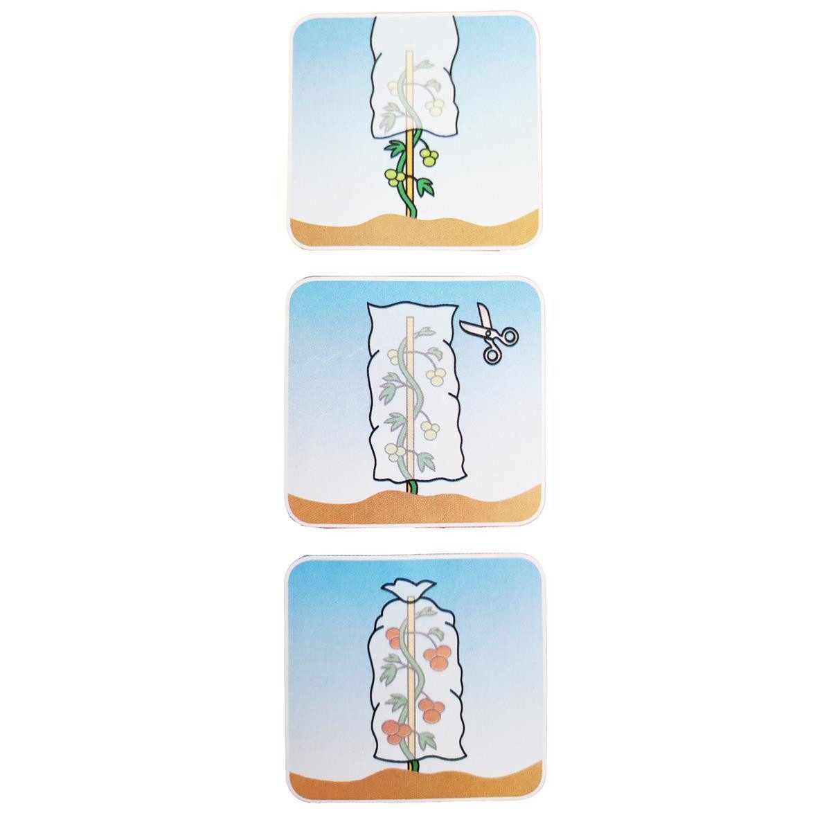 Prima Flora Winterschutzhaube Tomatenvlieshaube 0,8m x 5m (Stück, 1-St., Tomatenreifehaube), Tomatenreifhaube Reifhaube Tomatenschutzhaube