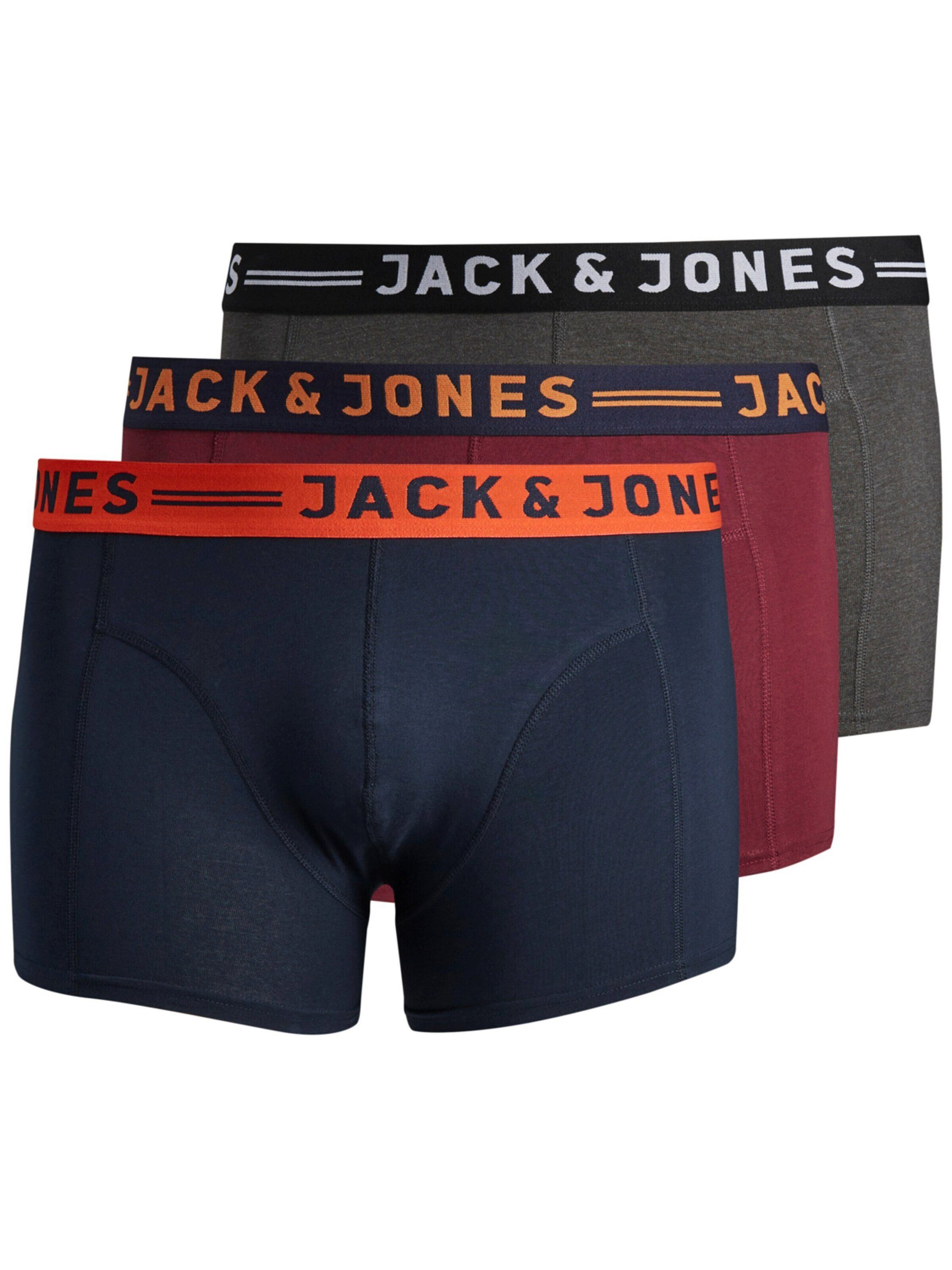 Jack & Jones PlusSize Boxershorts (3-St) günstig online kaufen
