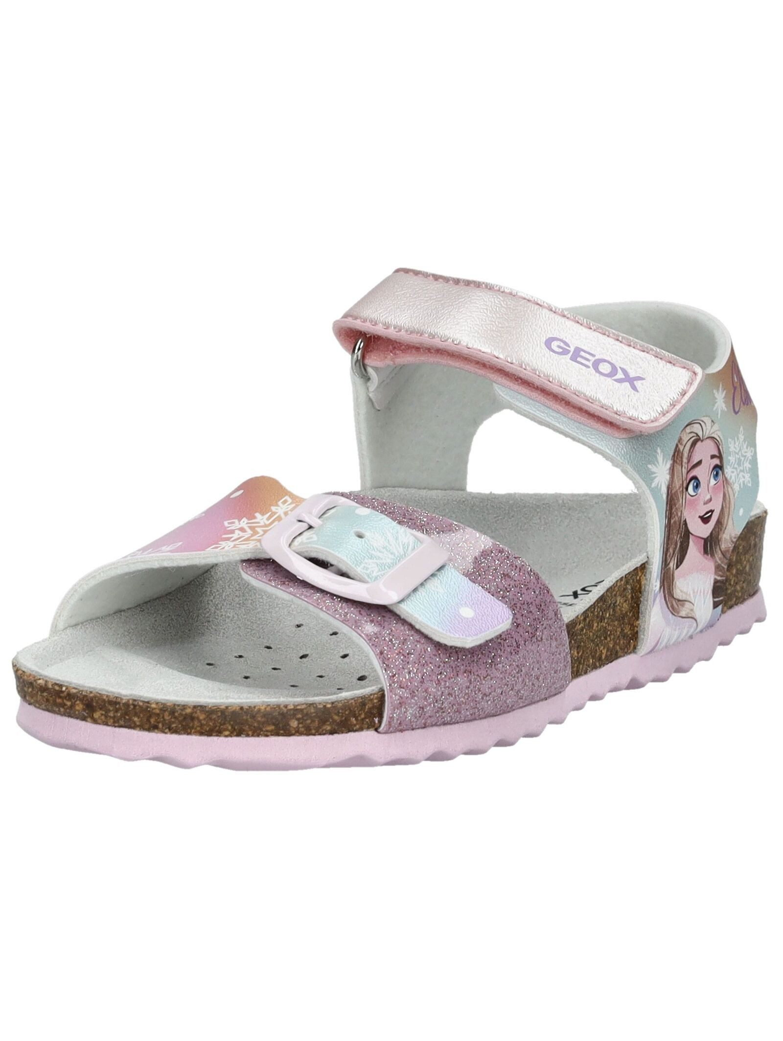 Geox Geox Sandalen Lederimitat Riemchensandalette