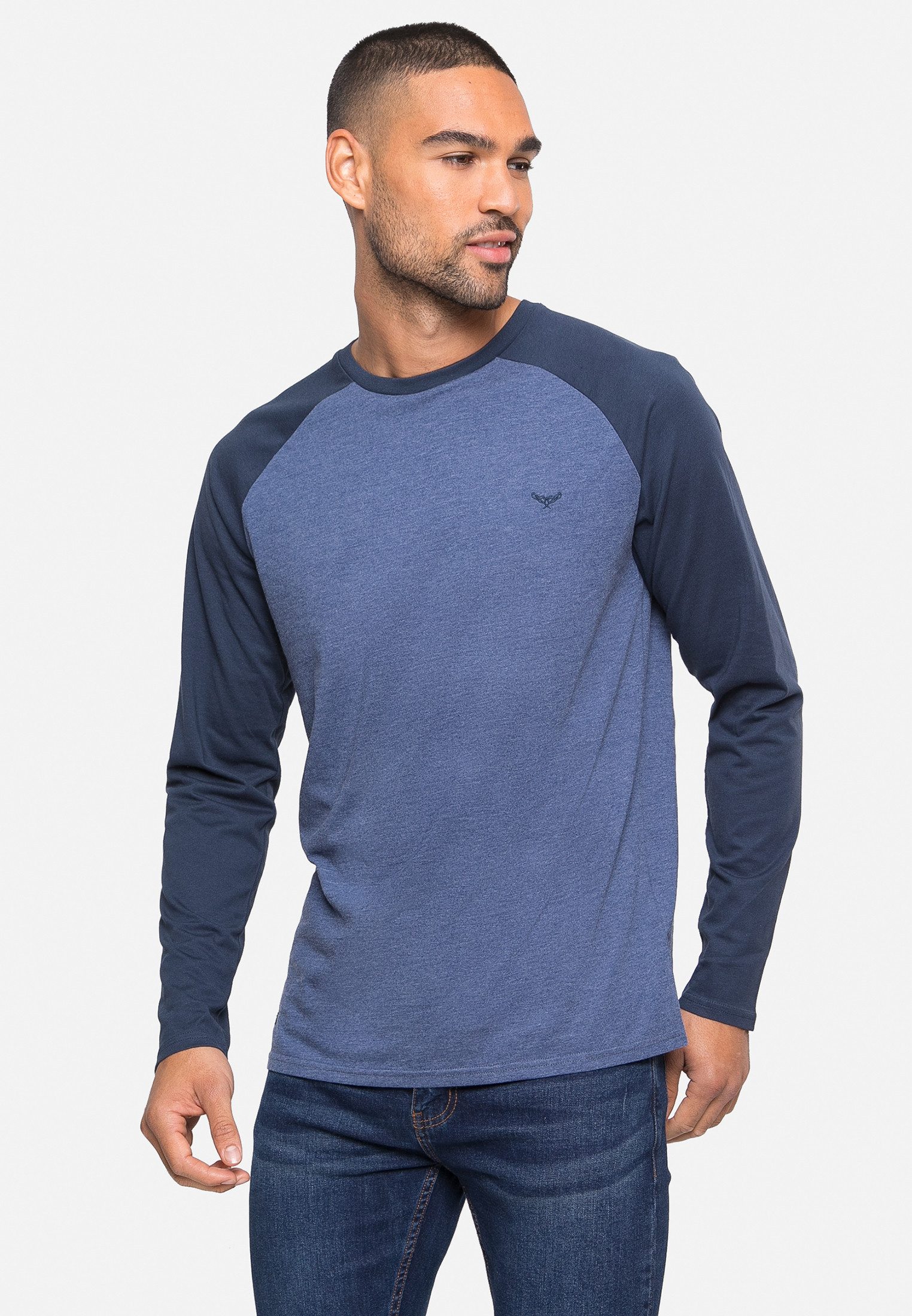 Threadbare Langarmshirt (3-tlg) im sportlichen Design