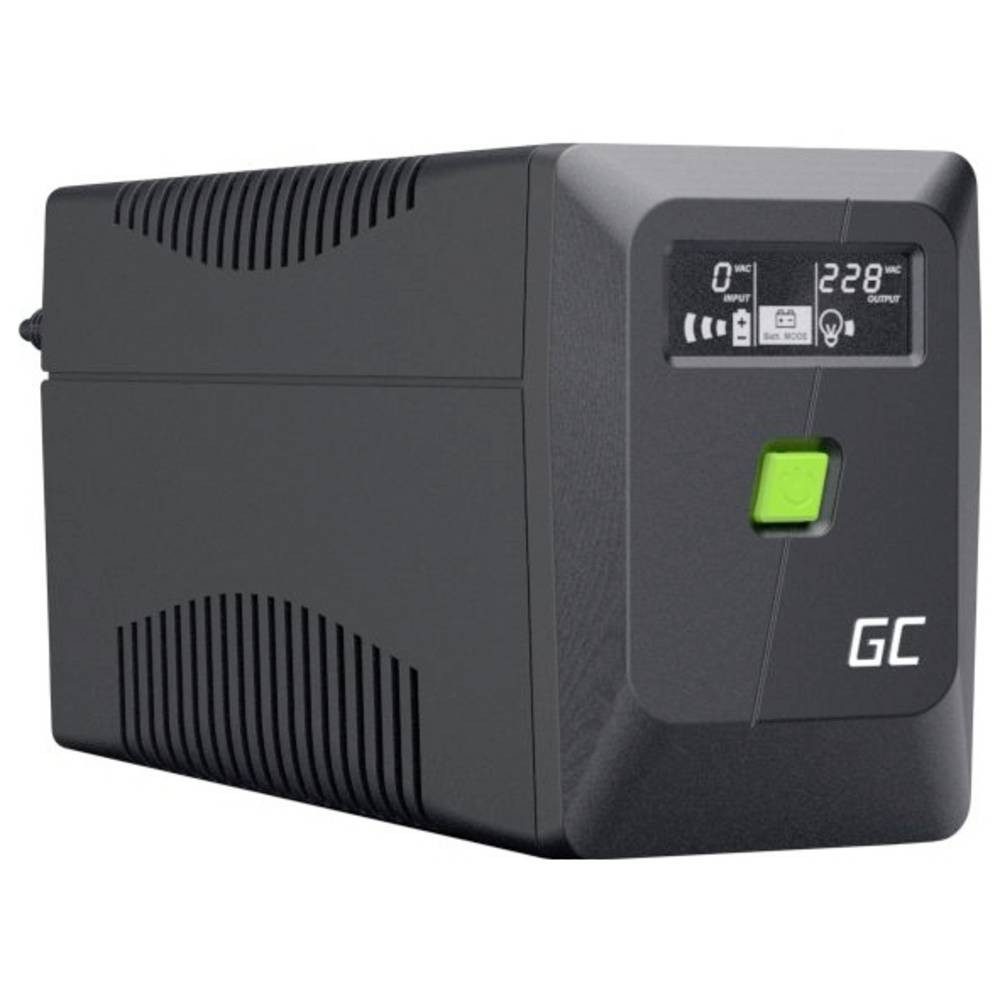 Green Cell USV-Anlage UPS USV 650 VA GC-UPSLM360, LC-Display