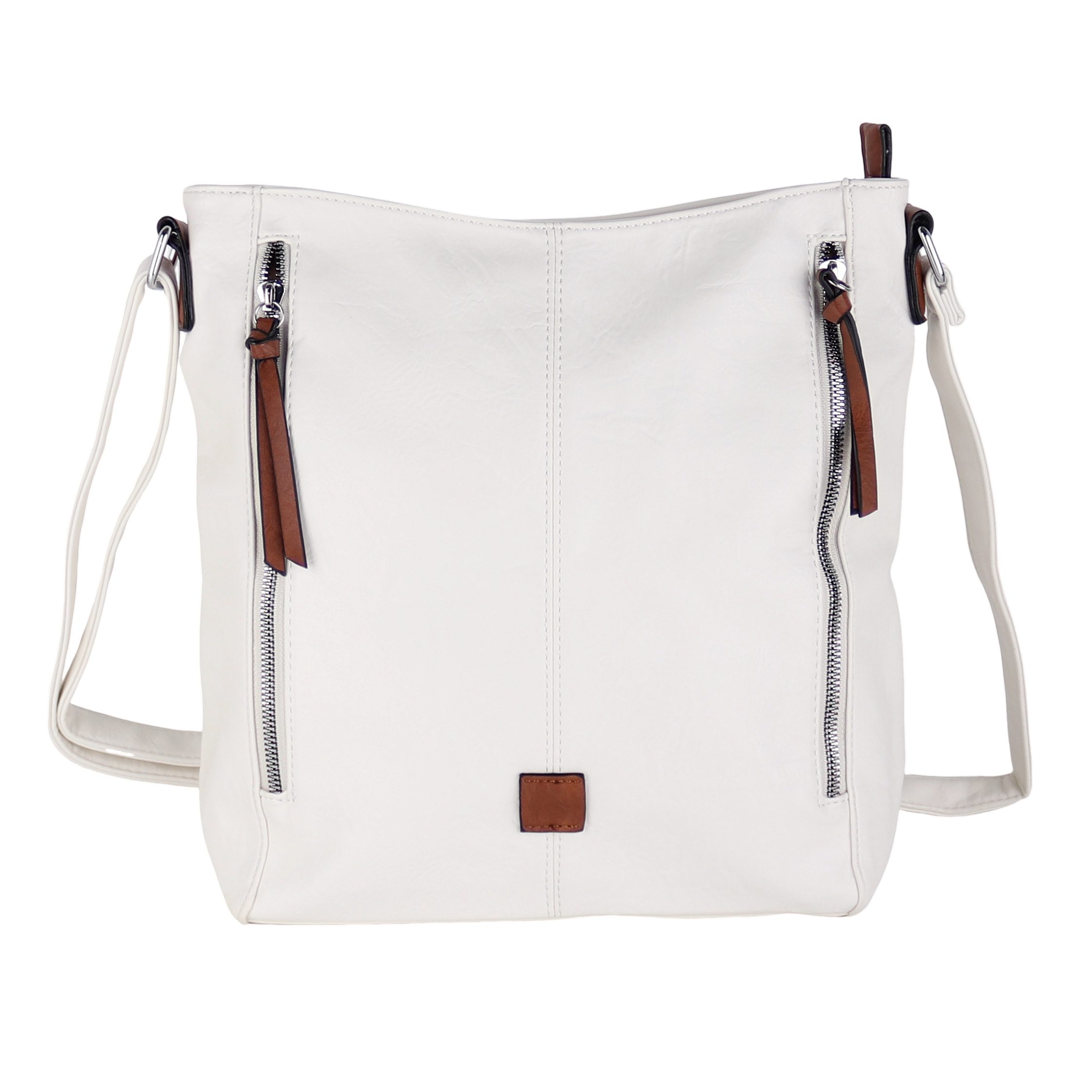 Schultertasche Damen Crossbody Bag, 34x28x10cm Mittelgroß