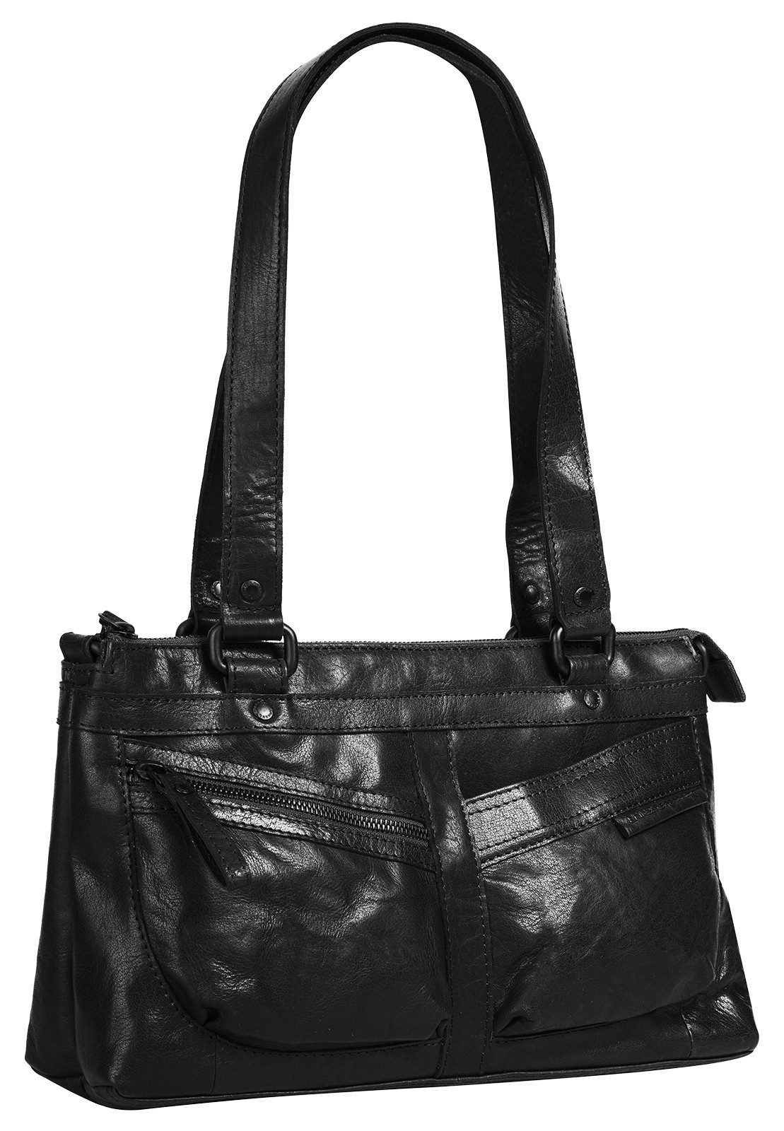 Spikes & Sparrow Henkeltasche SPIKES & SPARROW Damen echt Leder, echt Leder – Bild 2 von 5