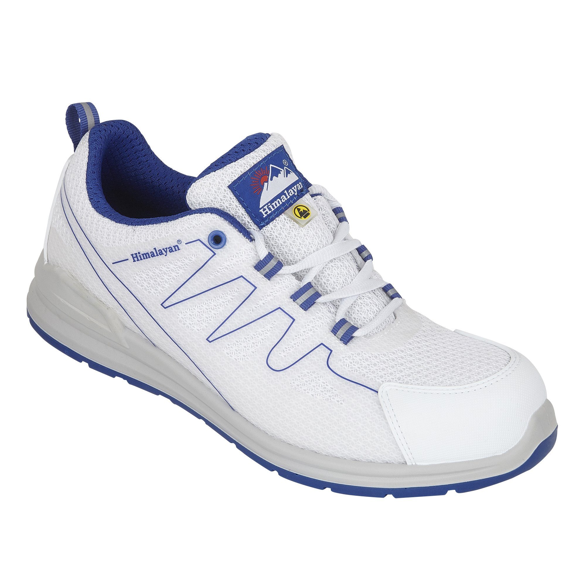 ESD Sicherheitshalbschuhe ELECTRO WHITE S1P Sicherheitsschuh
