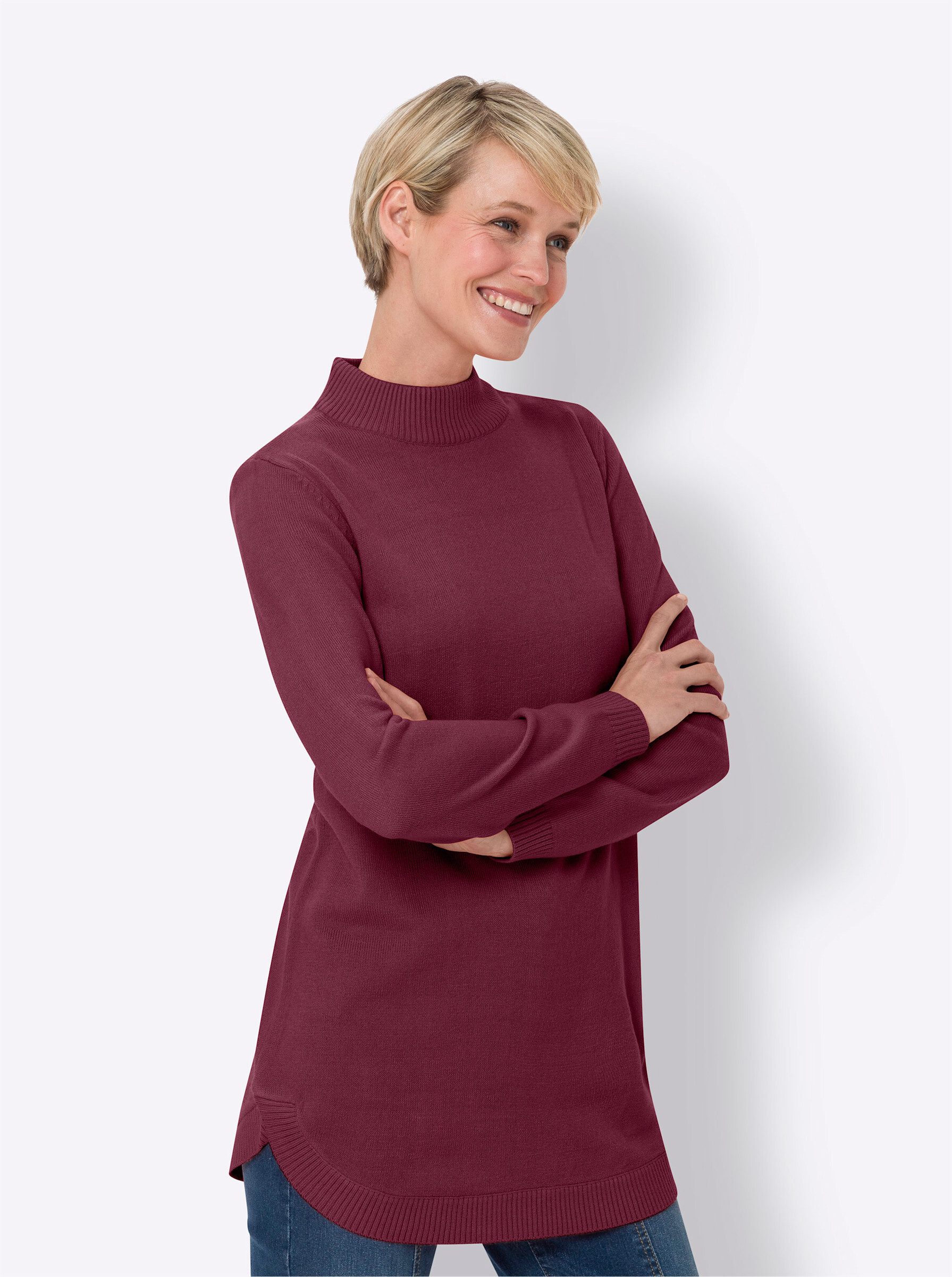Strickpullover Longpullover