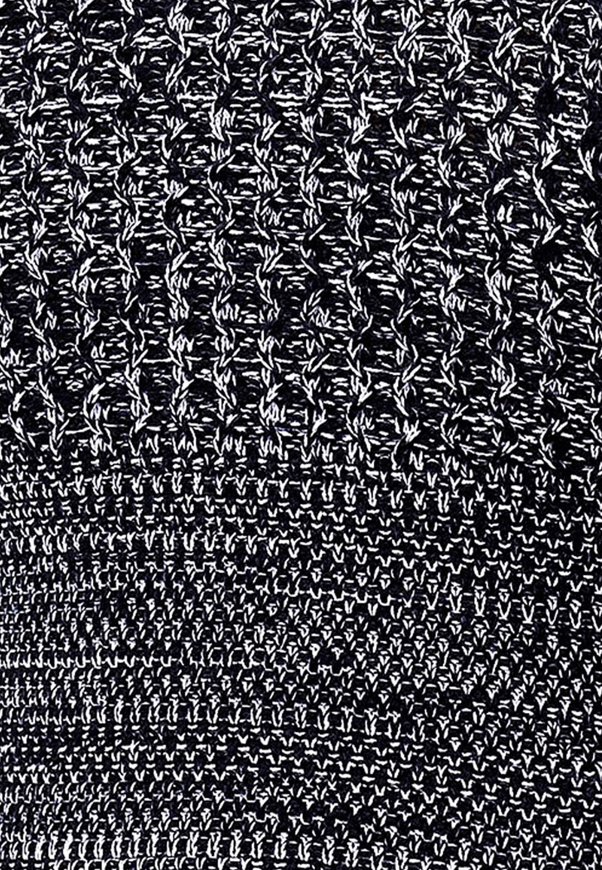 Rollkragenpullover Schwerer Rollkragen Winter Pullover mit Seitlicher Knopfleiste Rolli