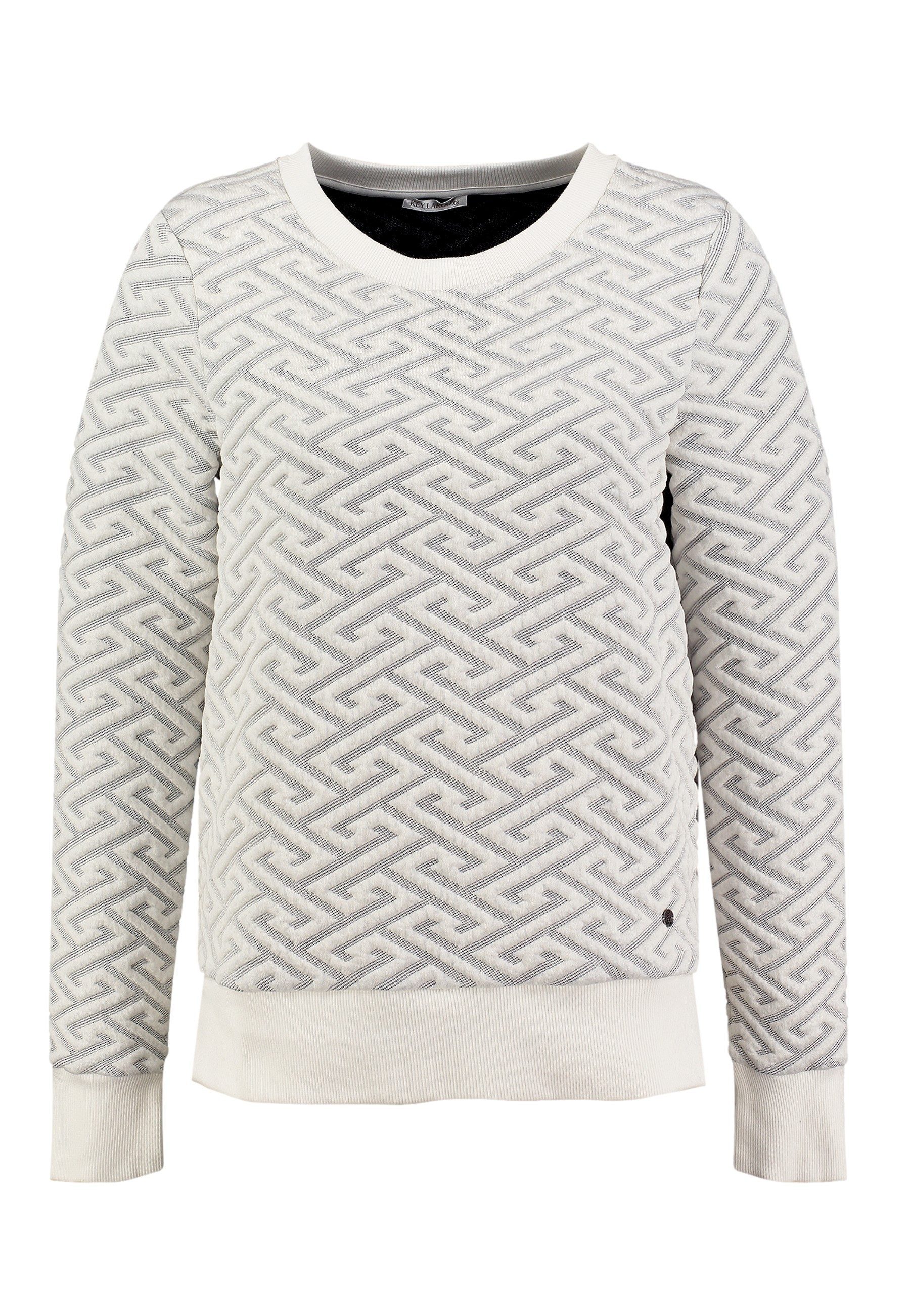 Key Largo Strickpullover Pullover PATTERN Strickpullover R-Neck (1-tlg)