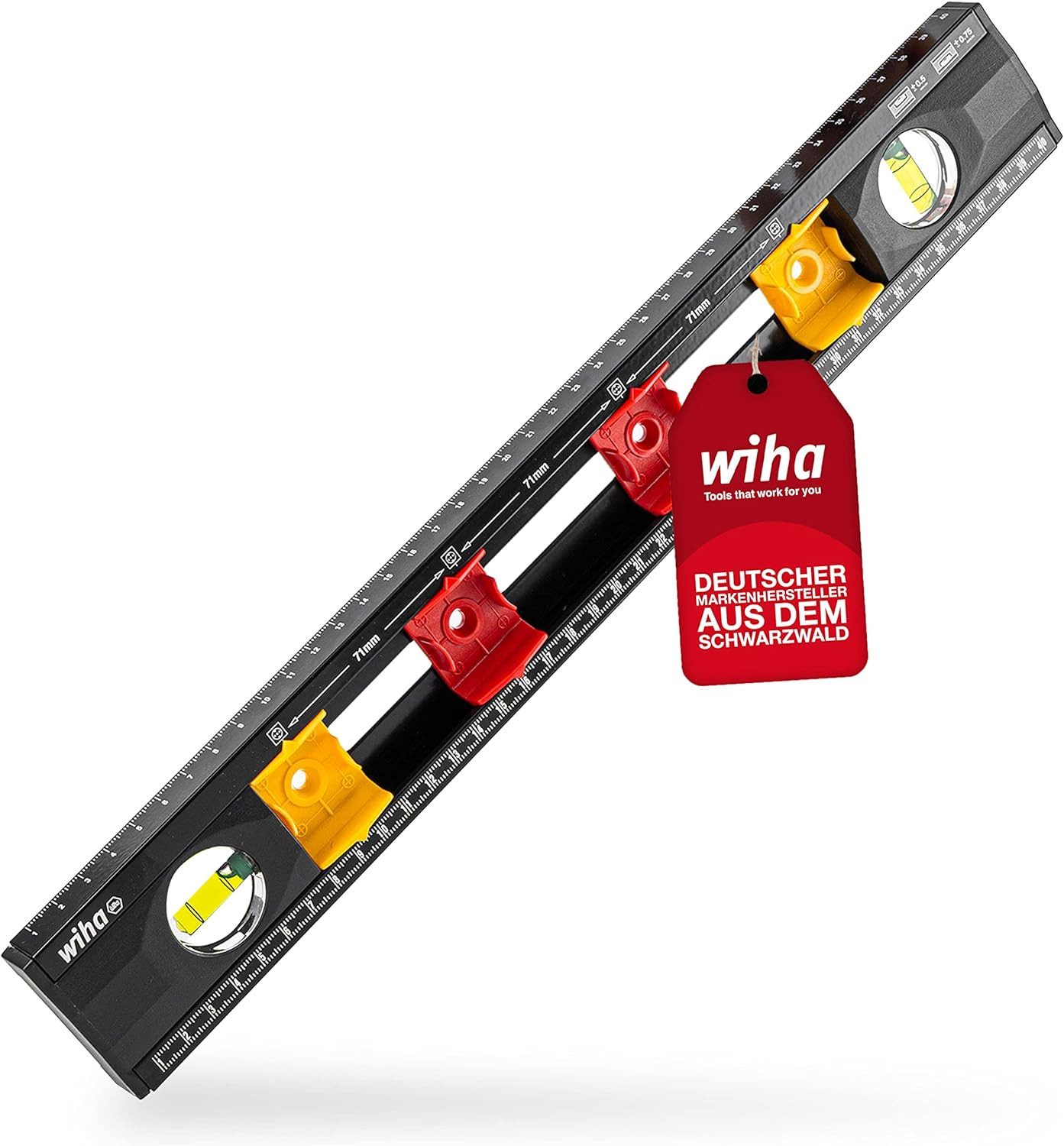 Wiha Wasserwaage (42074), (1 St), Profi, Markierungshilfe, für Elektroinsta günstig online kaufen