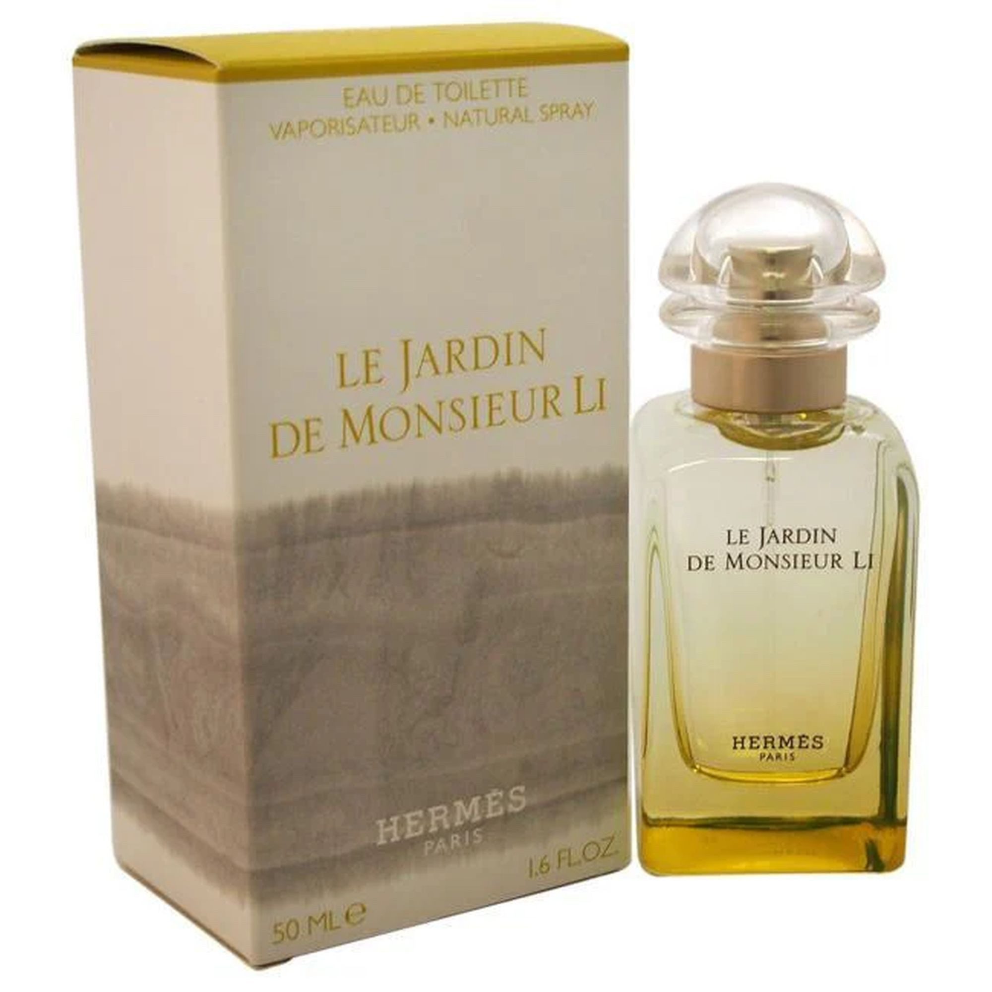 HERMÈS Eau de Toilette Le Jardin De Monsieur Li EDT Damen Herren Spray, Frisch-zitrischer Duft mit Kumquat, Jasmin und Minze