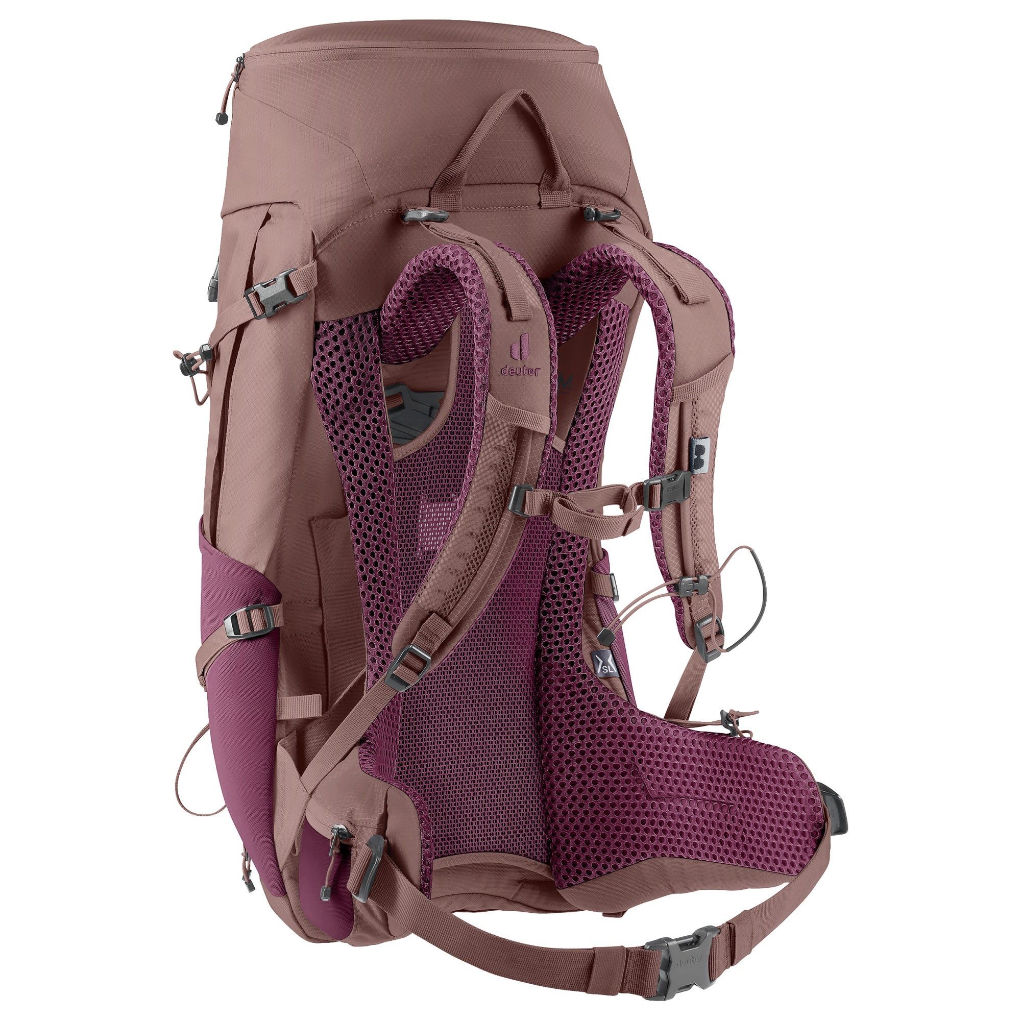 deuter Wanderrucksack Futura Pro 30 SL - Wanderrucksack 61 cm (cassis-ashrose)