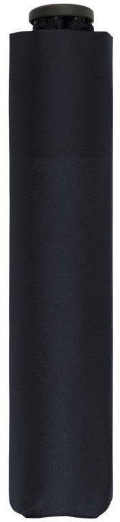 Black schwarz Taschenregenschirm doppler® uni, Zero 99