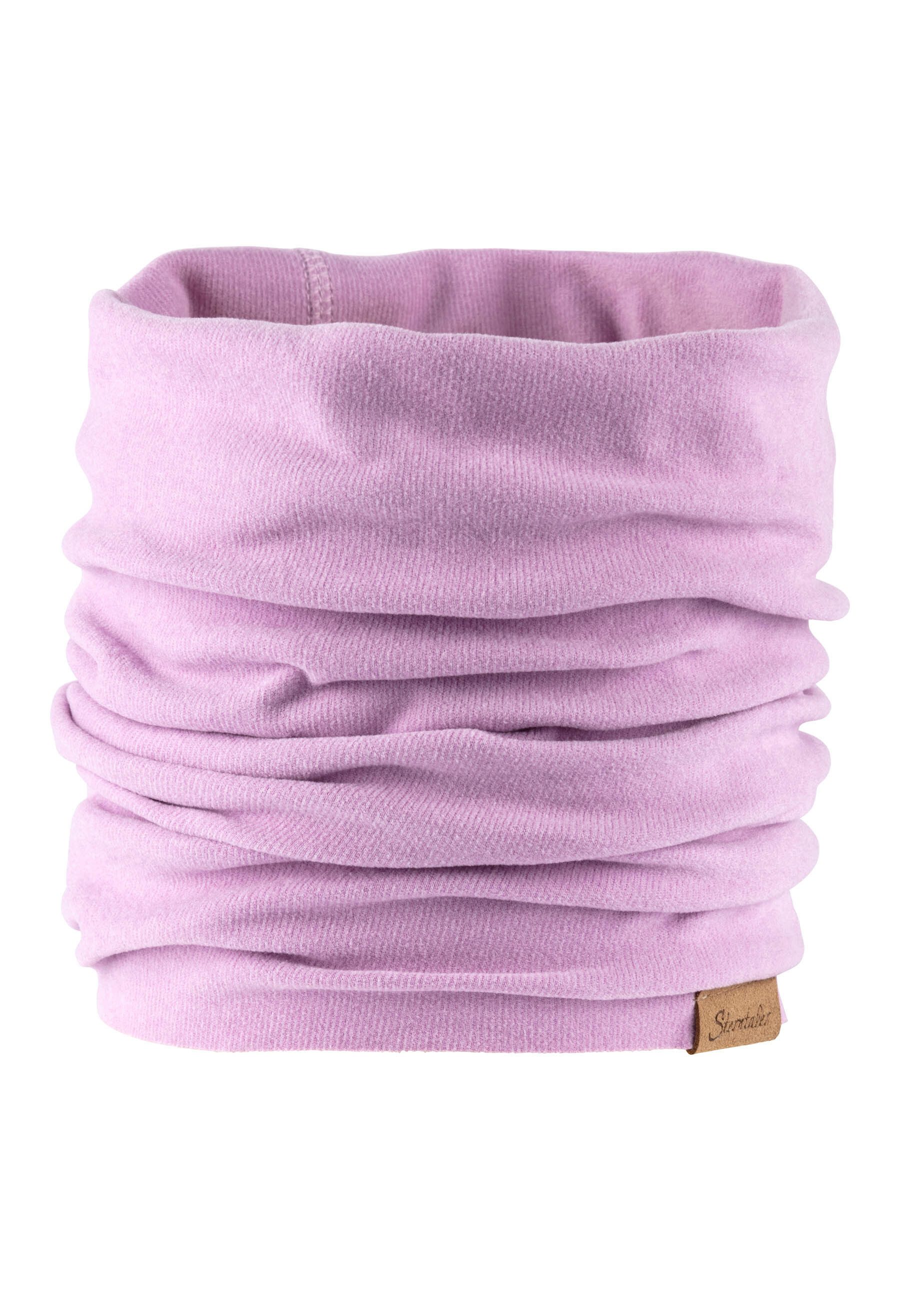 Sterntaler® Fleeceschal Schlauchschal Feinstrick, (1-St), aus feiner Strickware