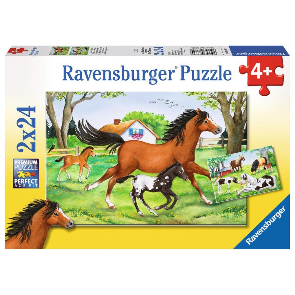 Ravensburger Puzzle Welt Der Pferde, 48 Puzzleteile