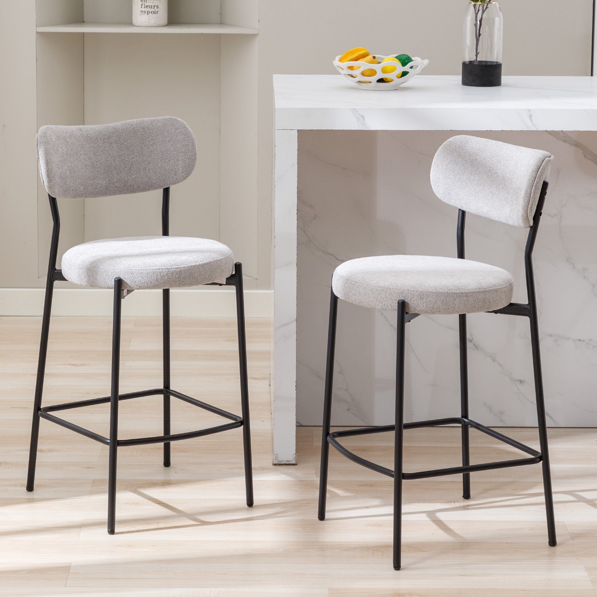 Duhome Barhocker (5411A1), Barstuhl 2er Set Tresenhocker Küchenhocker aus S günstig online kaufen