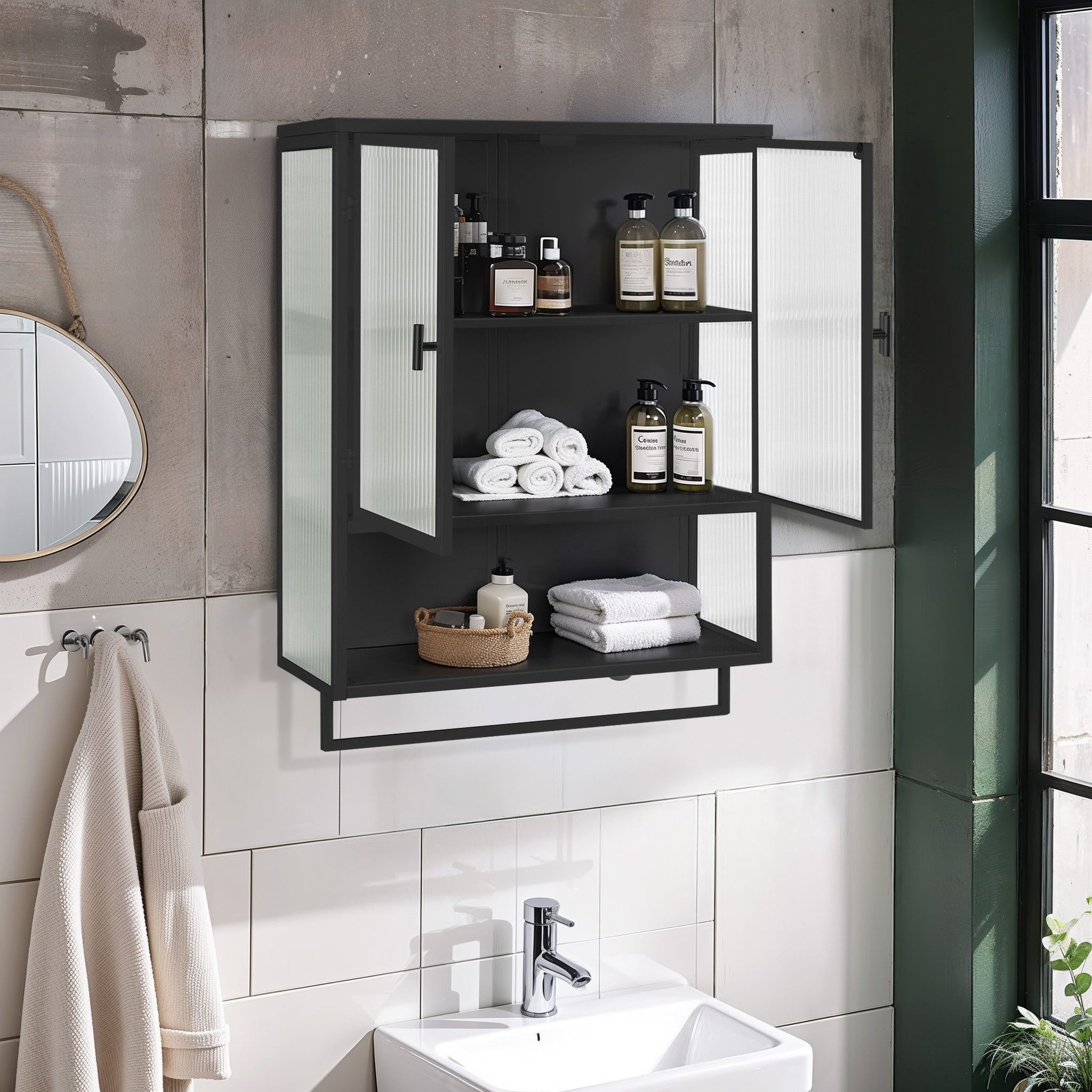 Celya Hängeschrank 60 cm Badezimmerschrank Wandschrank günstig online kaufen
