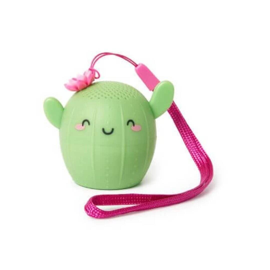 Legami Kabelloser Mini-Freisprechlautsprecher Kaktus Portable-Lautsprecher