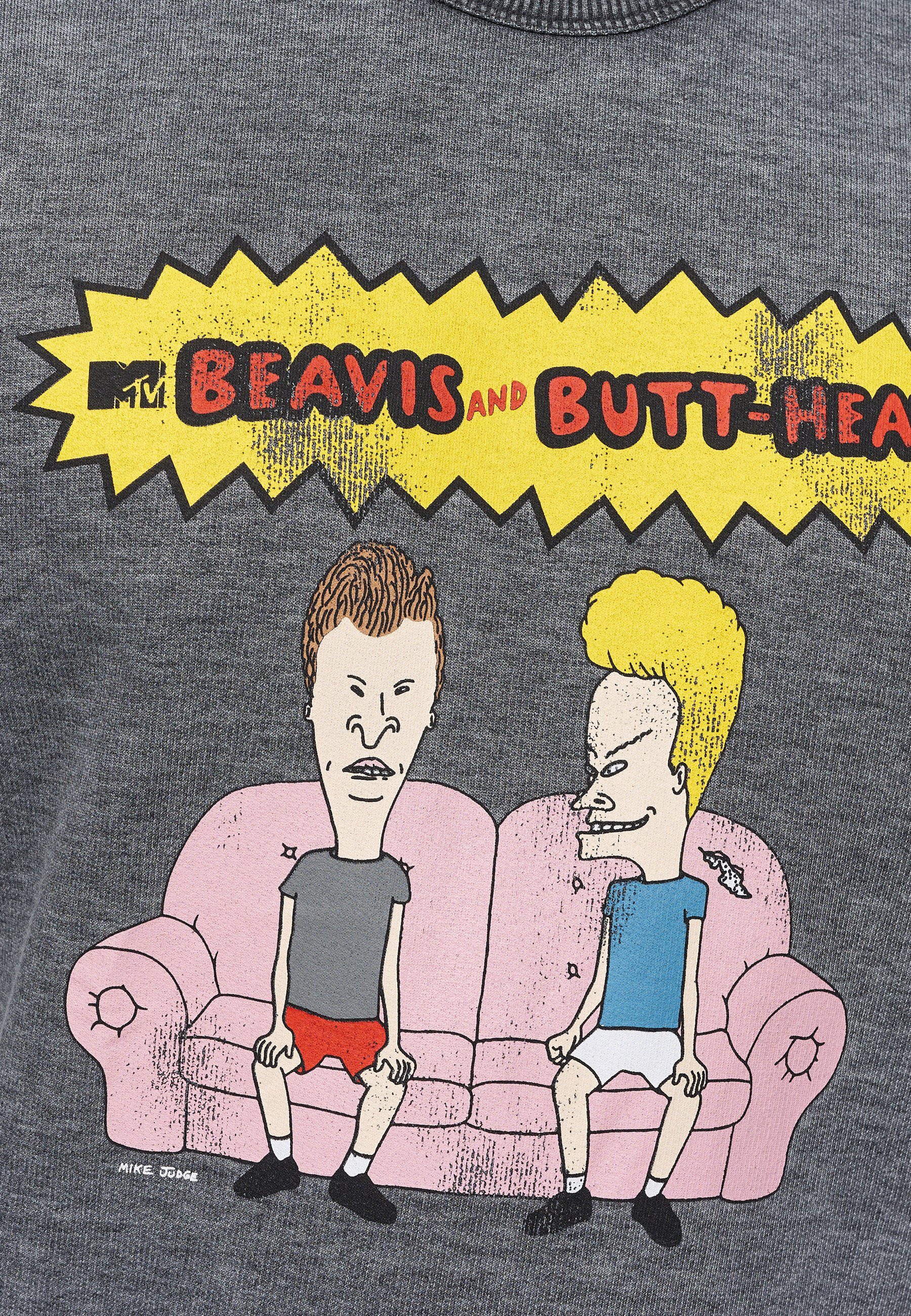 Bio-Baumwolle Recovered and zertifizierte GOTS Butthead Beaves Sweatshirt