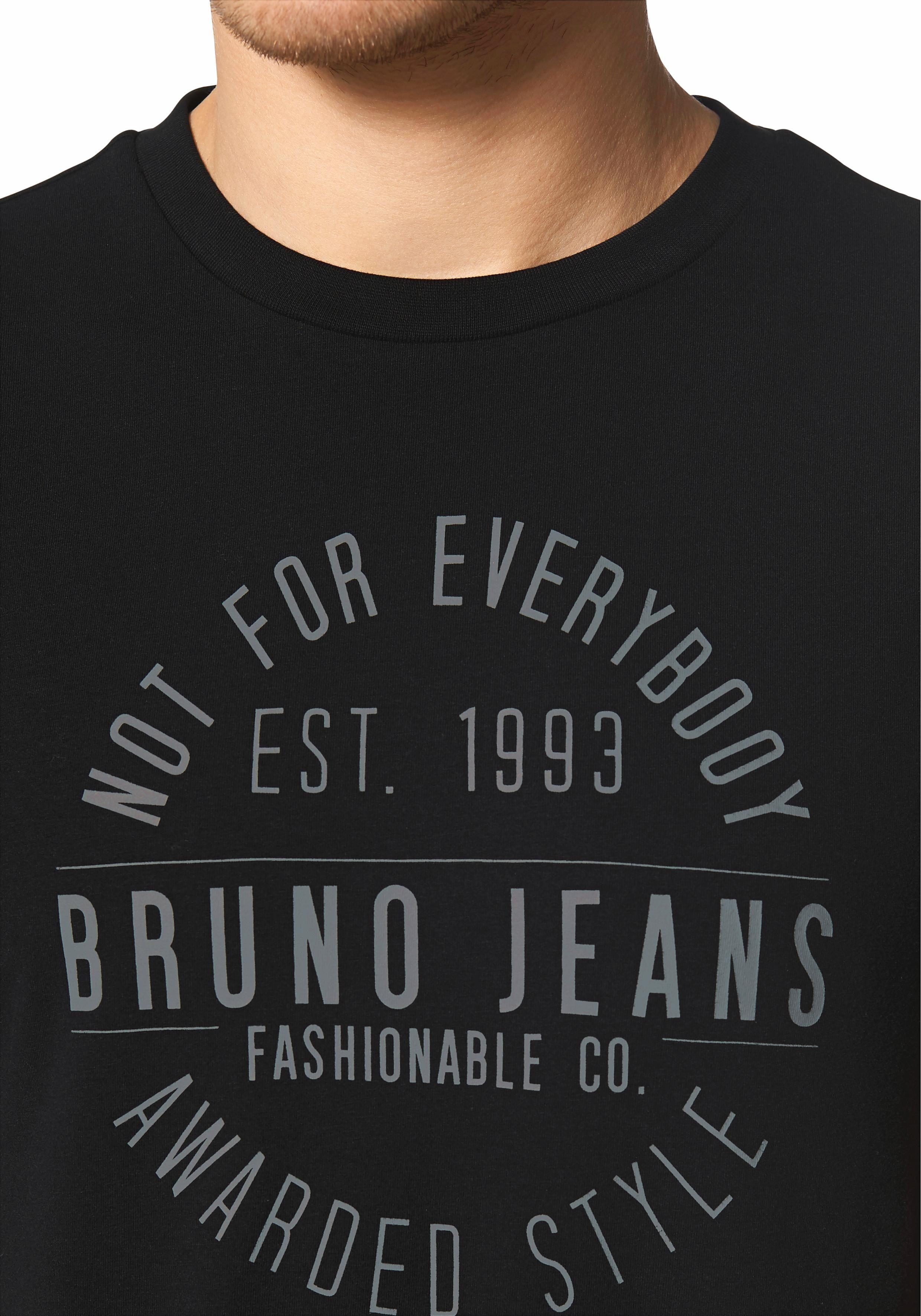 Bruno Banani T-Shirt Kurzarm, schmal geschnitten, günstig online kaufen
