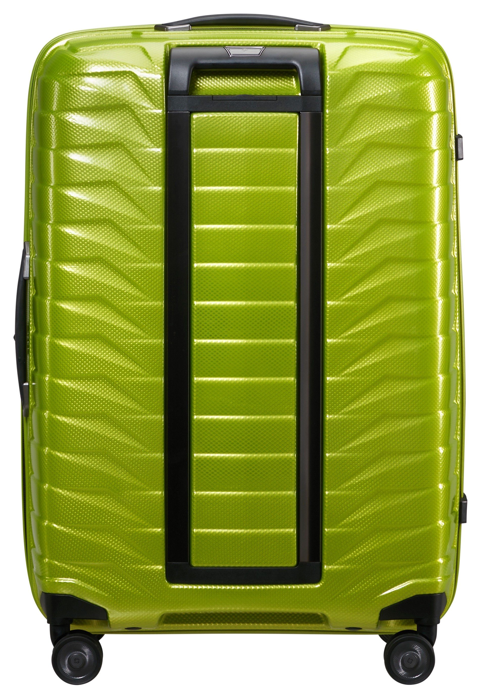 Samsonite Hartschalen-Trolley PROXIS, verschiedene Größen und Farben, 4 Rollen, arretierbares und versenkbares Druckknopf-Trolleysystem