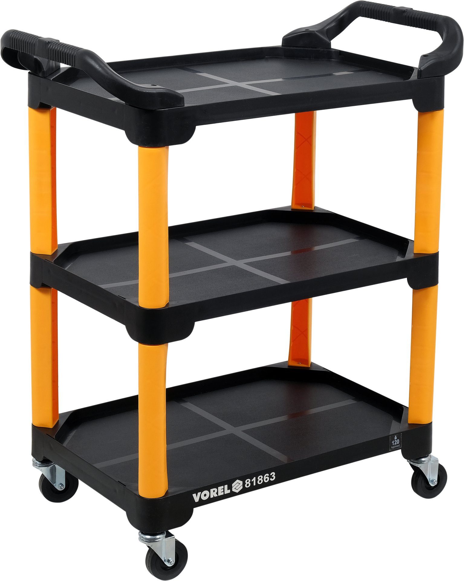 Werkstattwagen Werkstattwagen 965x810x435mm bis 120kg mit 3 Ebenen