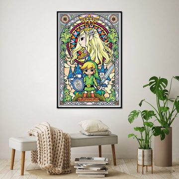 PYRAMID Poster The Legend of Zelda Poster Kirchenfenster 61 x 91,5 cm