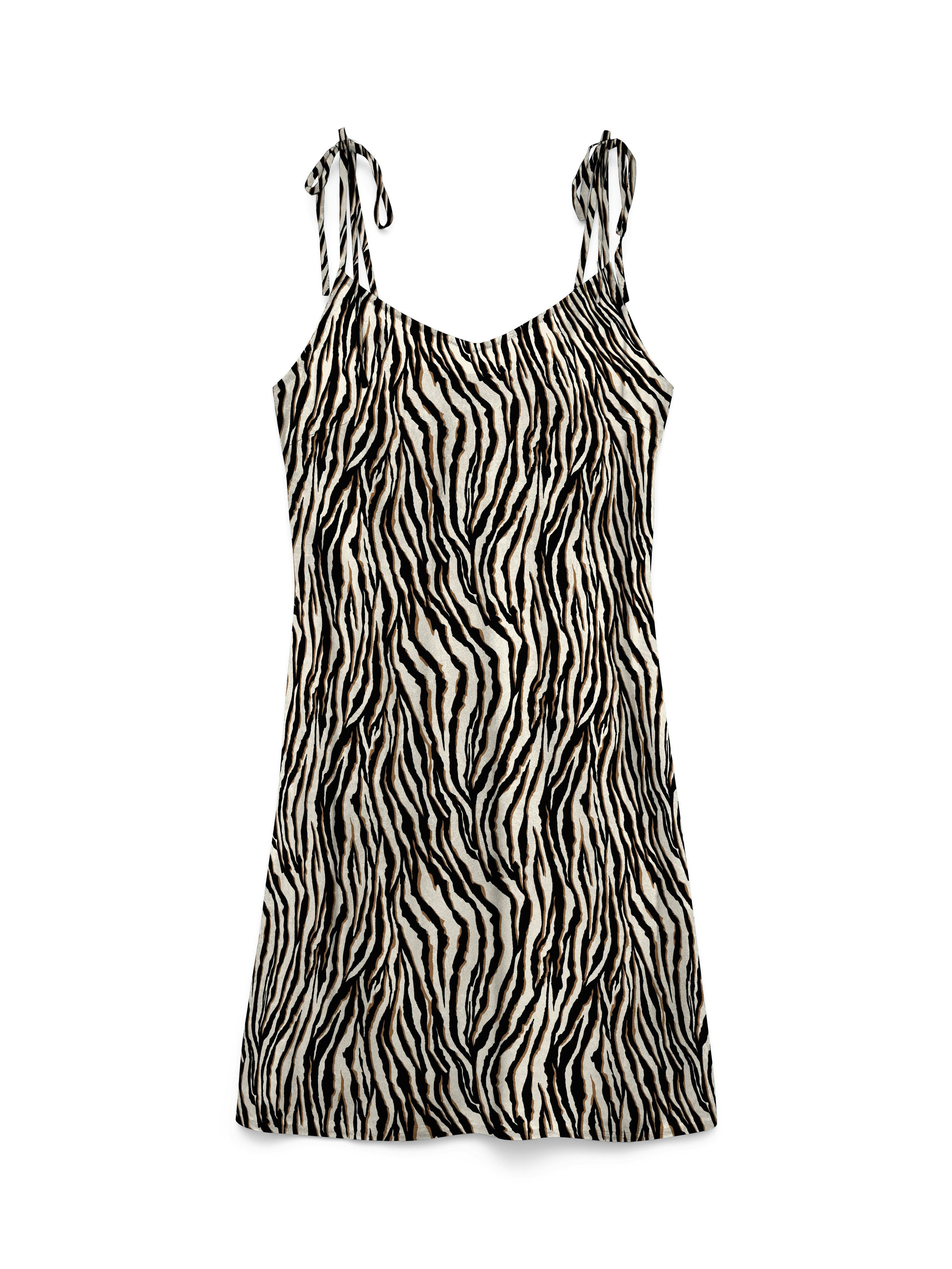 Vero Moda Minikleid VMEASY SHORT TIE SINGLET DRESS WVN Viskose