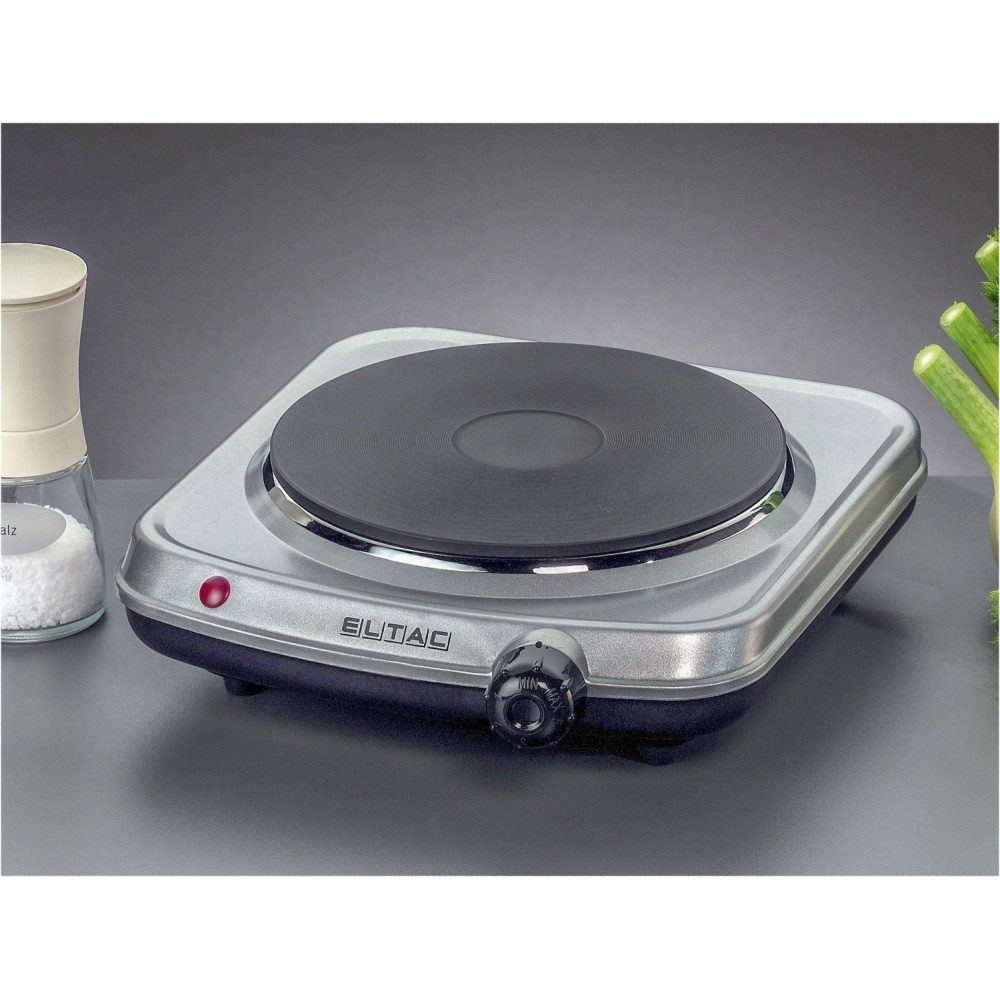 ELTAC Einzelkochplatte EK 18 - Kochplatte - silber
