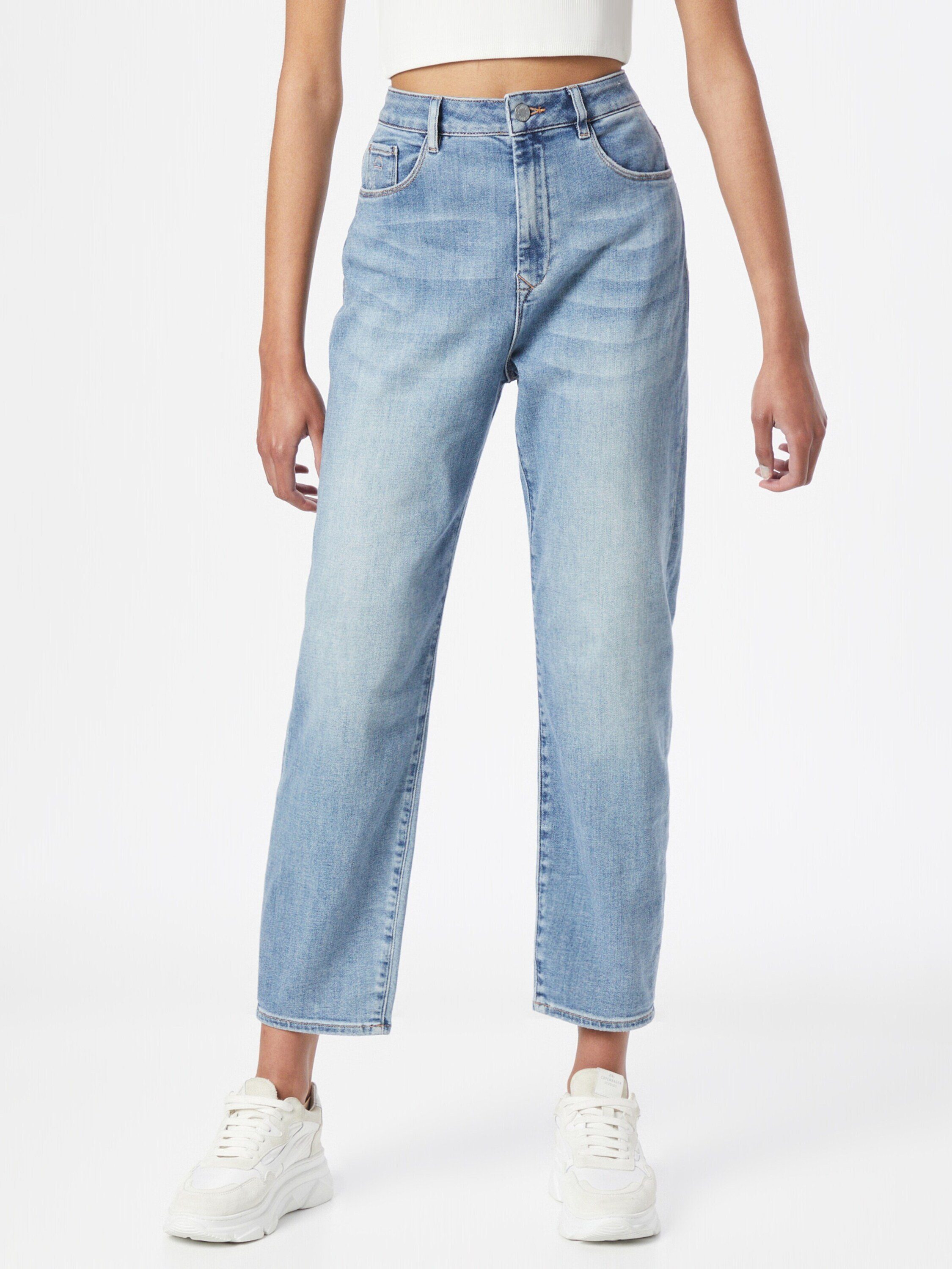 DAWN Straight-Jeans (1-tlg) Plain/ohne Details