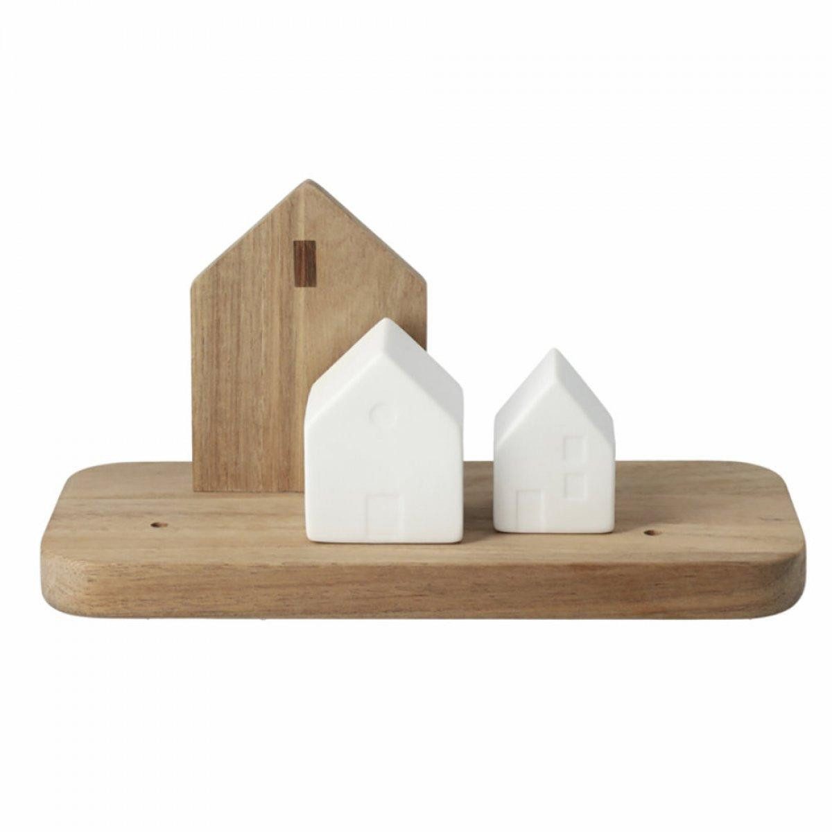 Räder Dekofigur Design Weihnachtslandschaft Häuser (22x10x11,5cm) günstig online kaufen