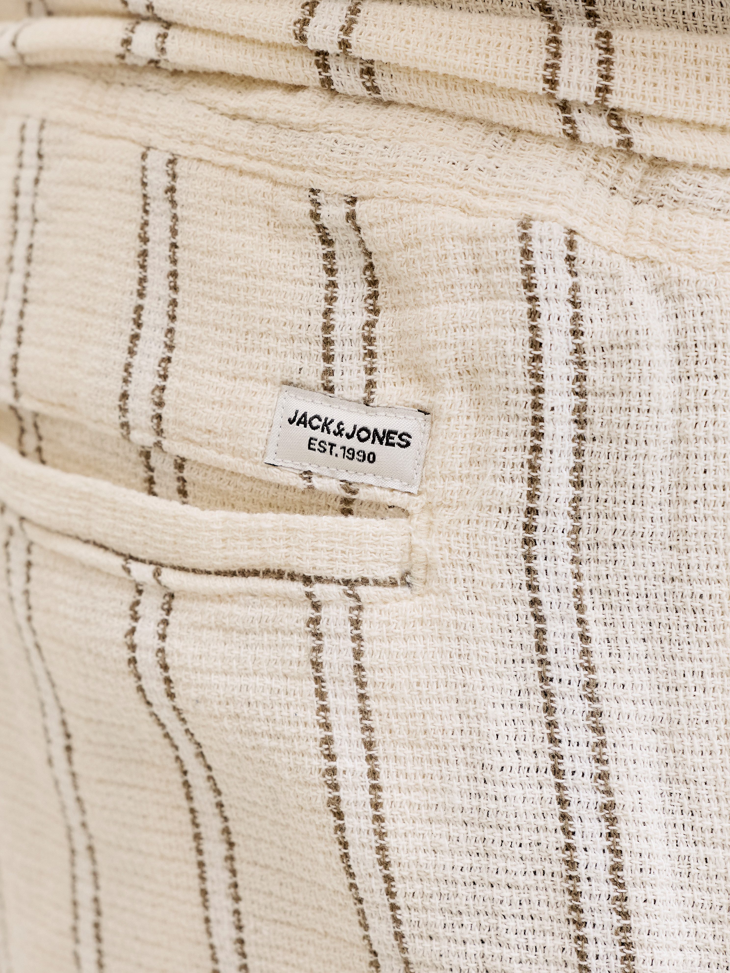 Jack & Jones Junior Shorts JPSTJAIDEN COBA STRIPE JOG SHORT M JNR Baumwolle, Jogger Fit – Bild 3 von 5