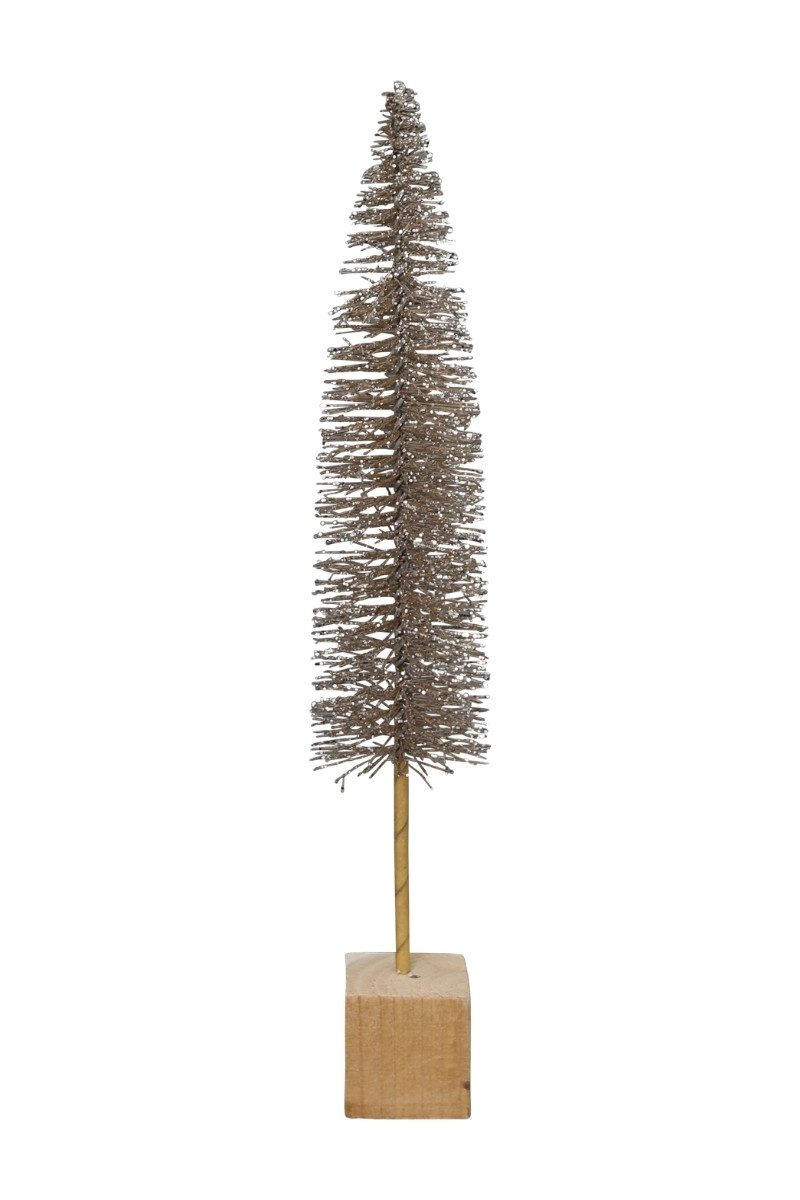 Exner GmbH Garten- & Wohnaccessoires Dekoobjekt GlisseR Tannenbaum 40cm (1 Stück)