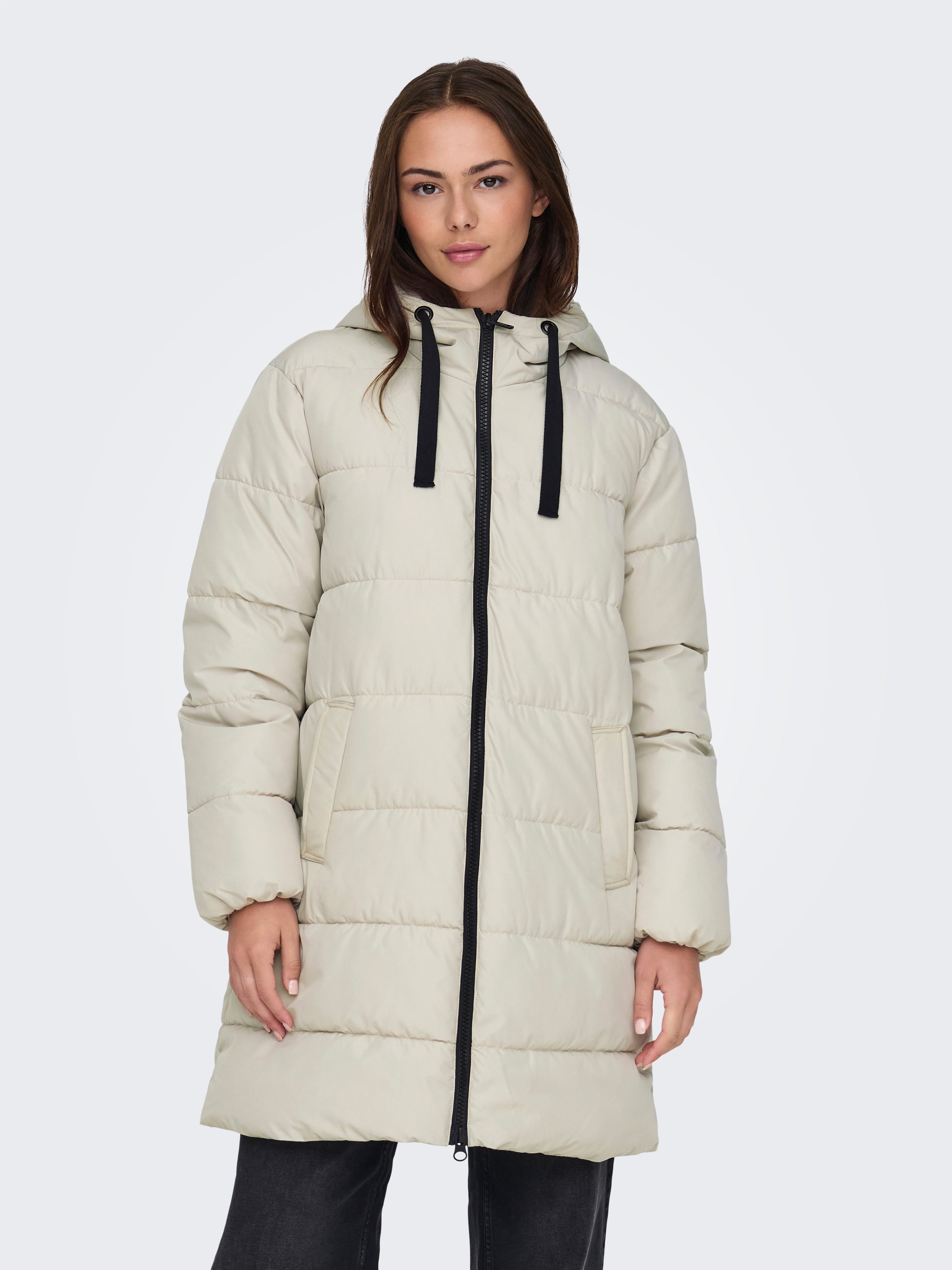 ONLY Steppmantel ONLCLAIR PUFFER HOOD COAT OTW CC