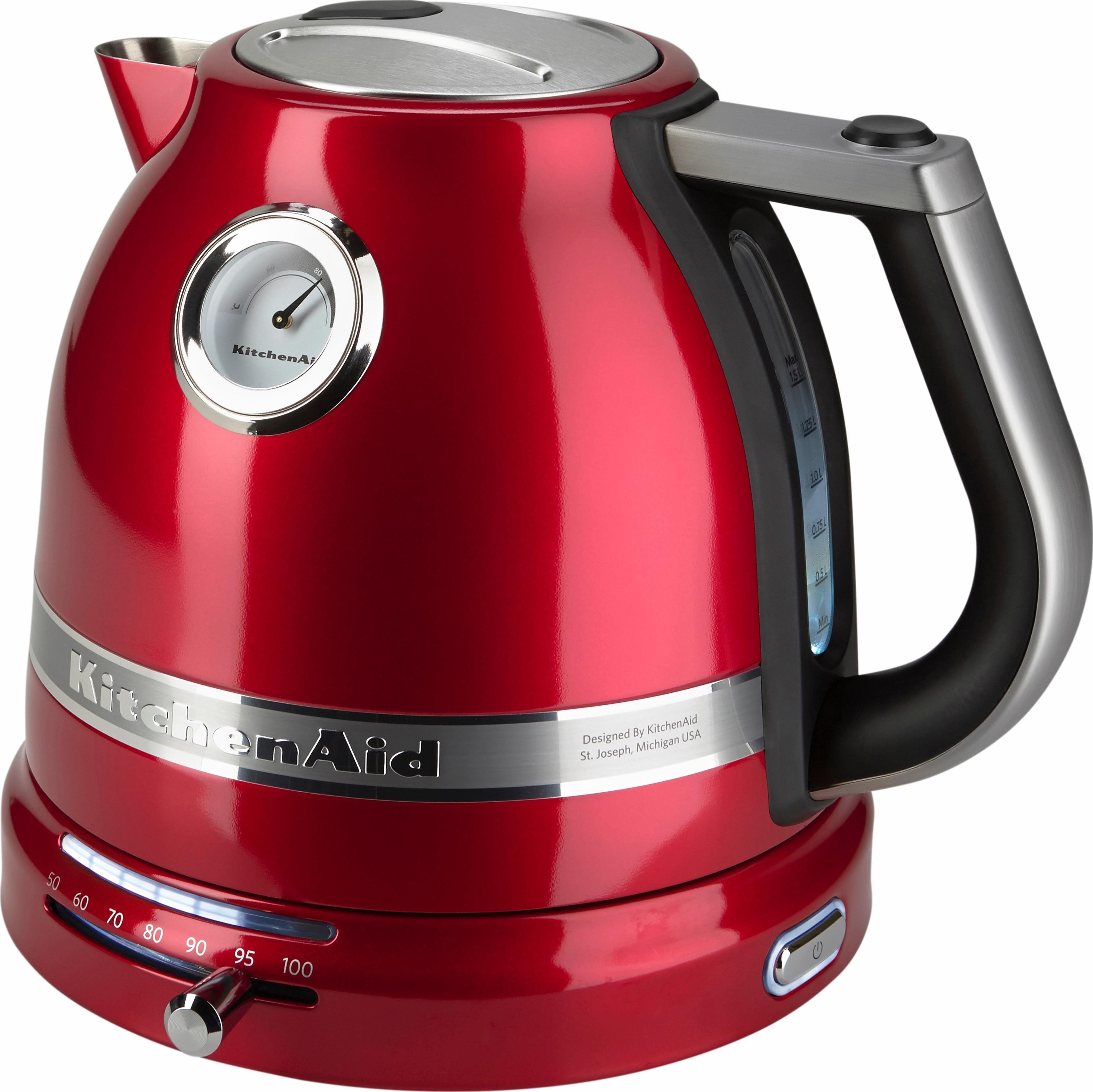 KitchenAid Wasserkocher 5KEK1522ECA LIEBESAPFEL-ROT, 1,5 l, 2400 W, liebesapfelrot