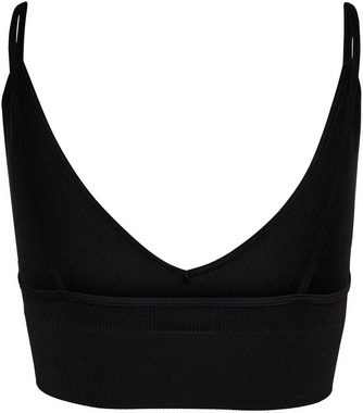 ONLY Bustier ONLVICKY RIB SEAMLESS V-NECK TOP NOOS