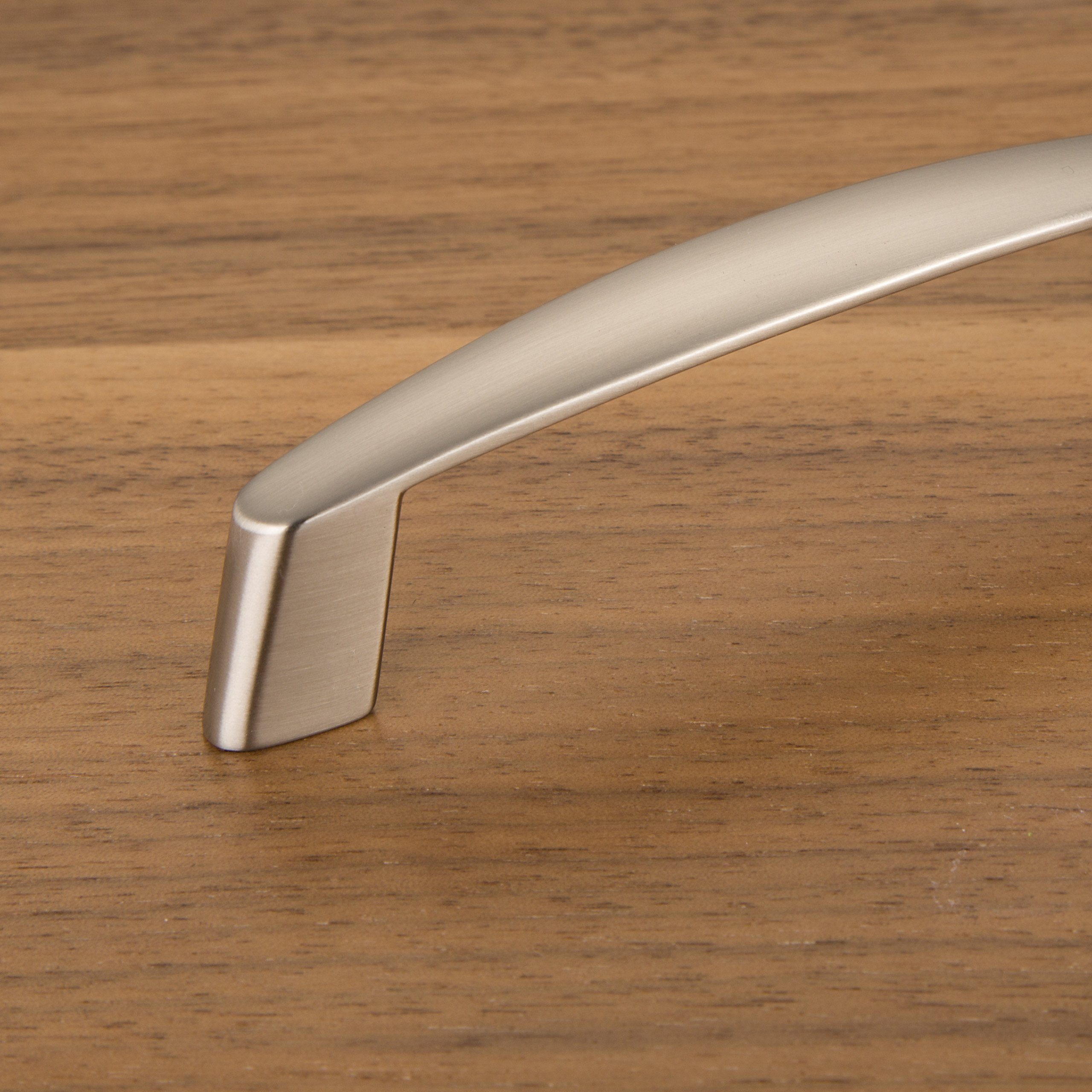 SO-TECH® Möbelgriff Bügelgriff UN17 BA 96 mm oder 128 mm, Lochabstand 96 mm Edelstahloptik - inkl. Schrauben