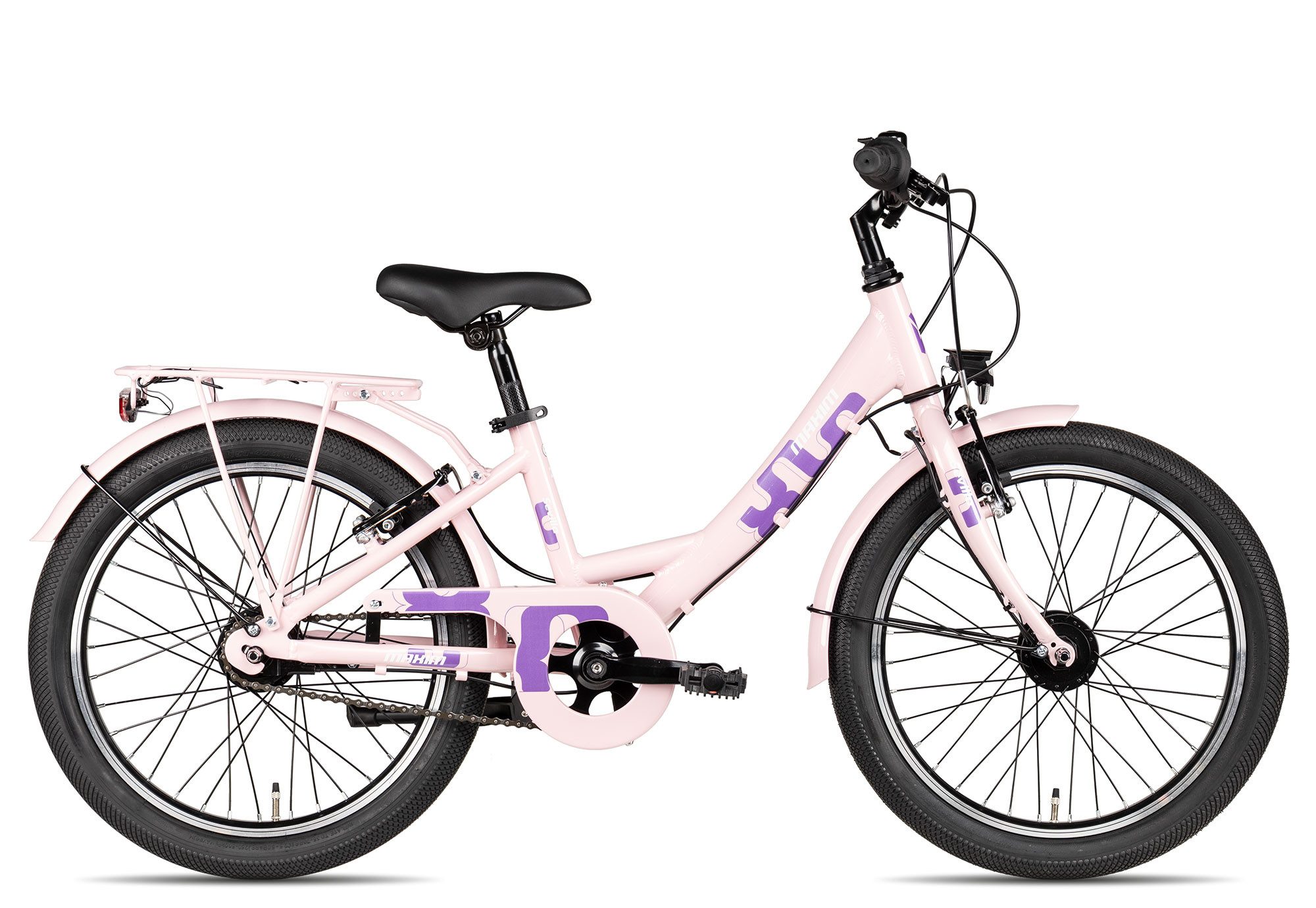 Maxim Kinderfahrrad Sevilla 7 20 Nexus, 7 Gang, Nabenschaltung Rücktritt, Nabenschaltung Rücktritt violett/rosa