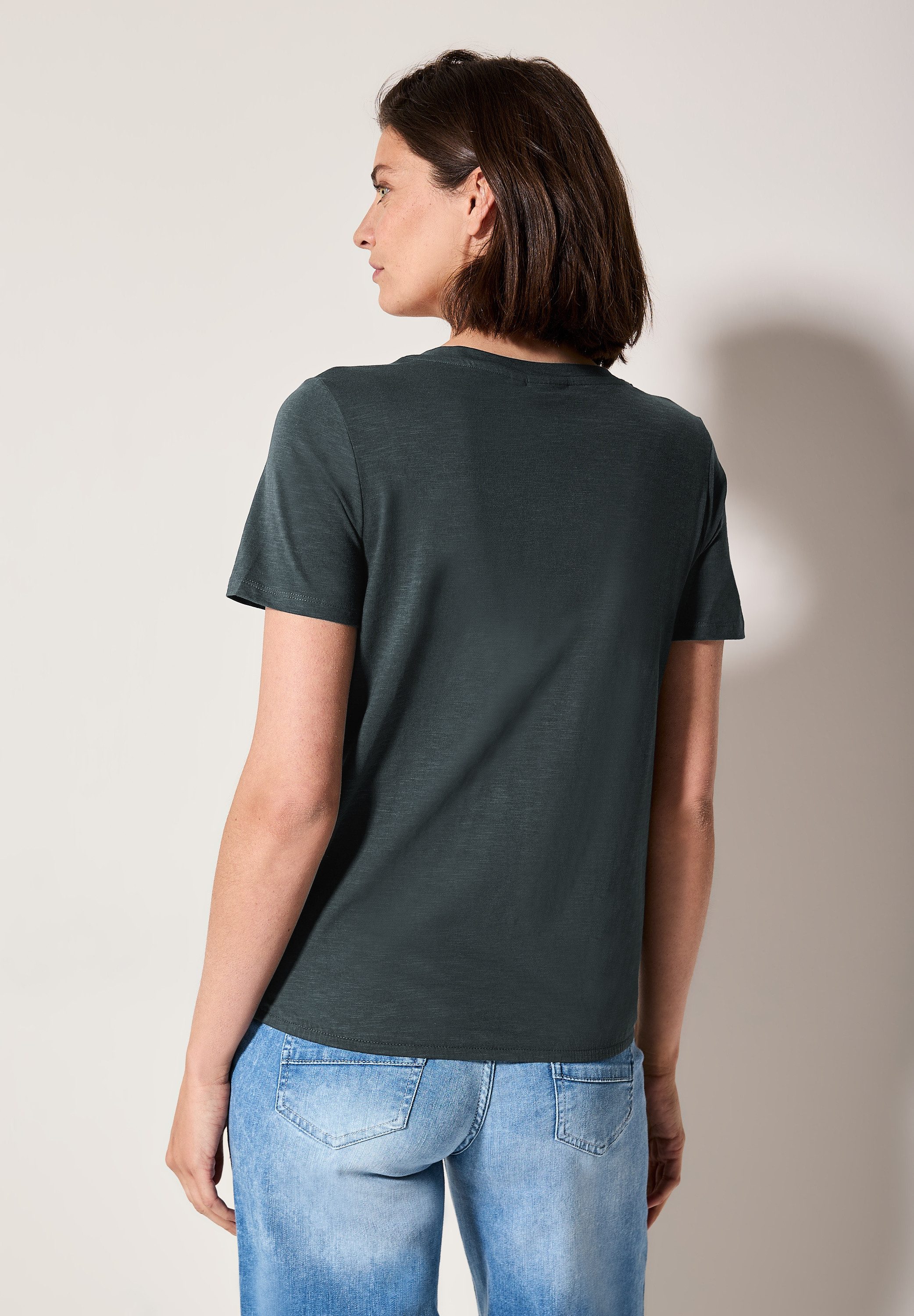 Cecil T-Shirt, aus reiner Baumwolle günstig online kaufen