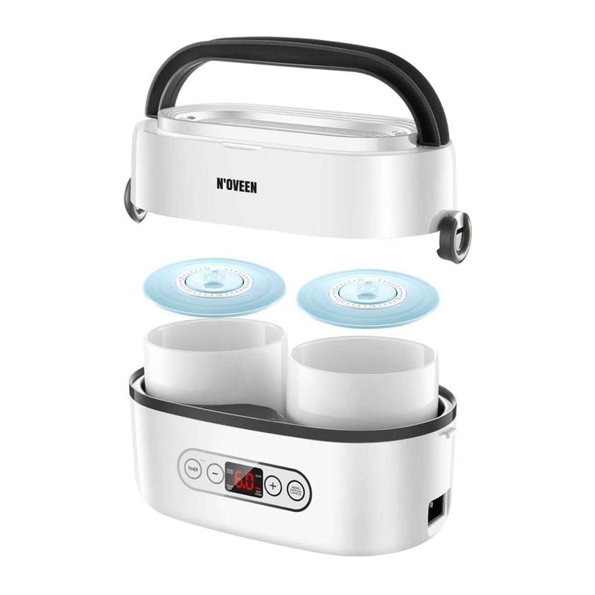 Noveen Elektrische MLB-820 Tragbare Elektrische Lunchbox Lunchbox Multi-Food-Heizung