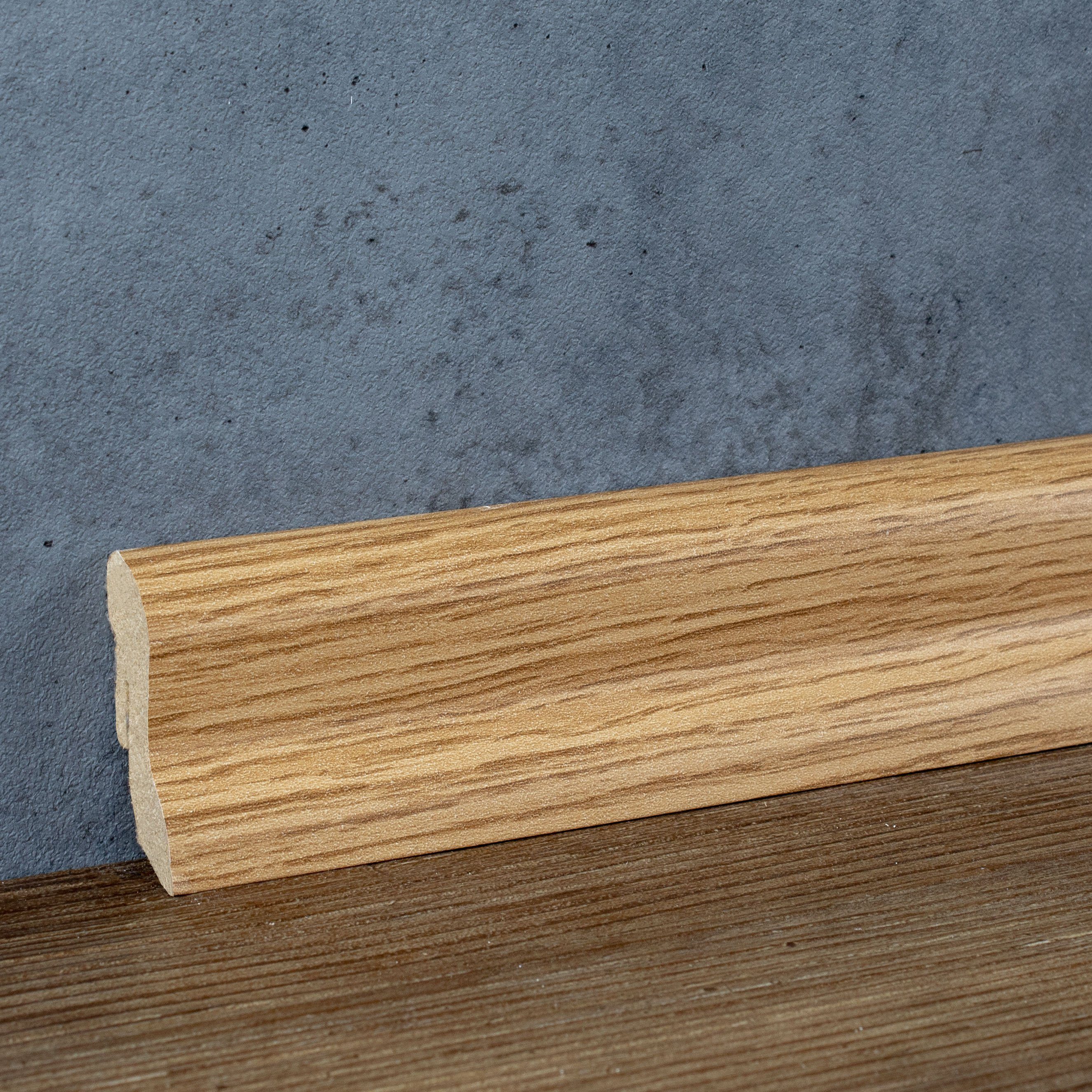 PROVISTON Sockelleisten-Aussenecke 20 x 40 x 400 mm Aussenwinkel MDF-Kern foliert Eiche by PROVISTON, 2-St.