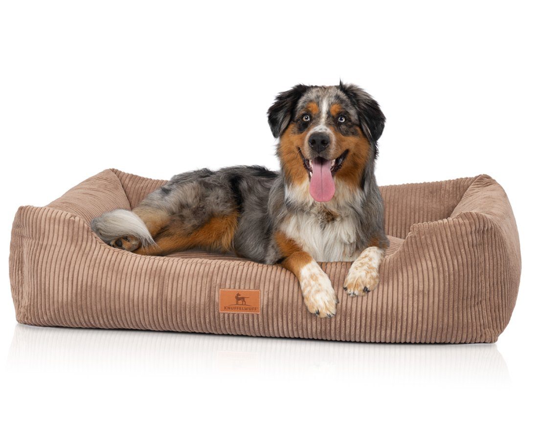 Knuffelwuff Tierbett Hundebett aus Cord Olivia, günstig online kaufen